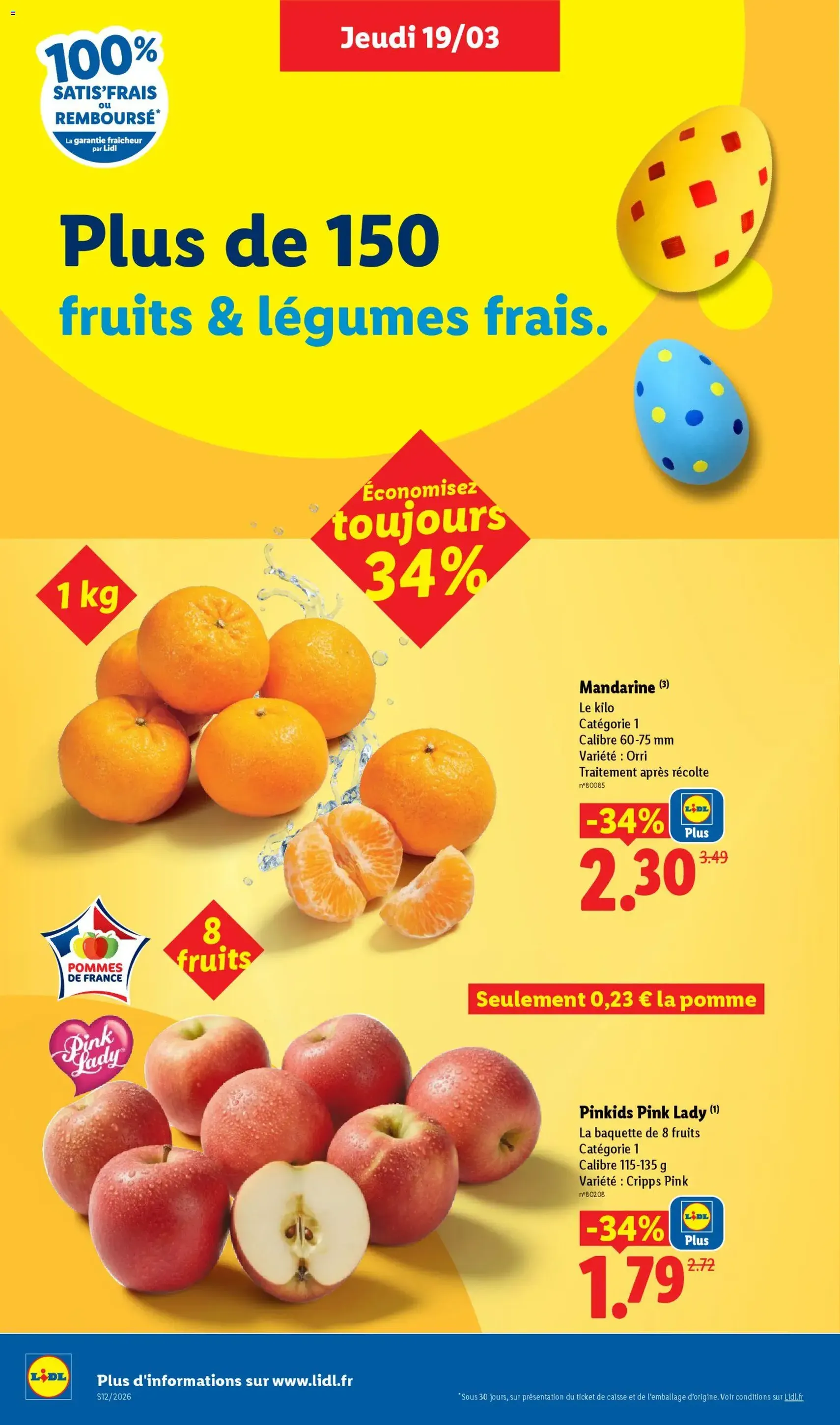 LIDL catalogue semaine 12 - brochure valable à partir du 19/03/2026, page 2 sur 59