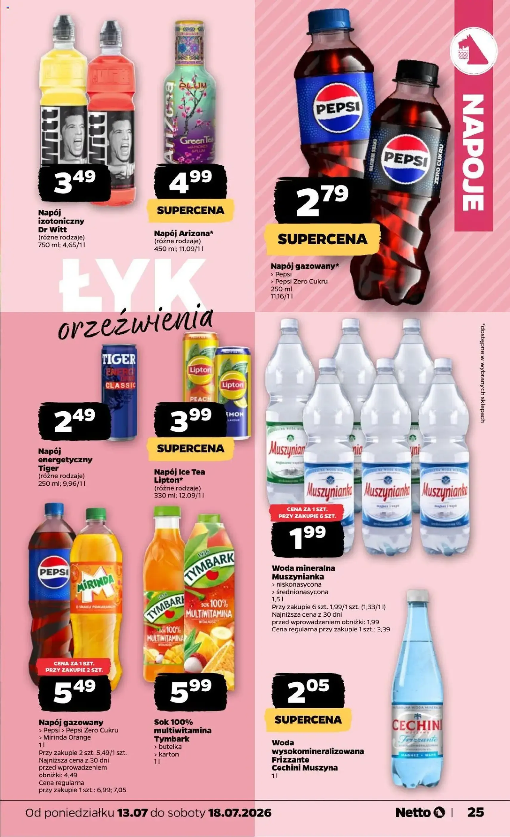 Netto gazetka od poniedziałku - ważny gazetka od 13.07.2026 strona 25 z 34