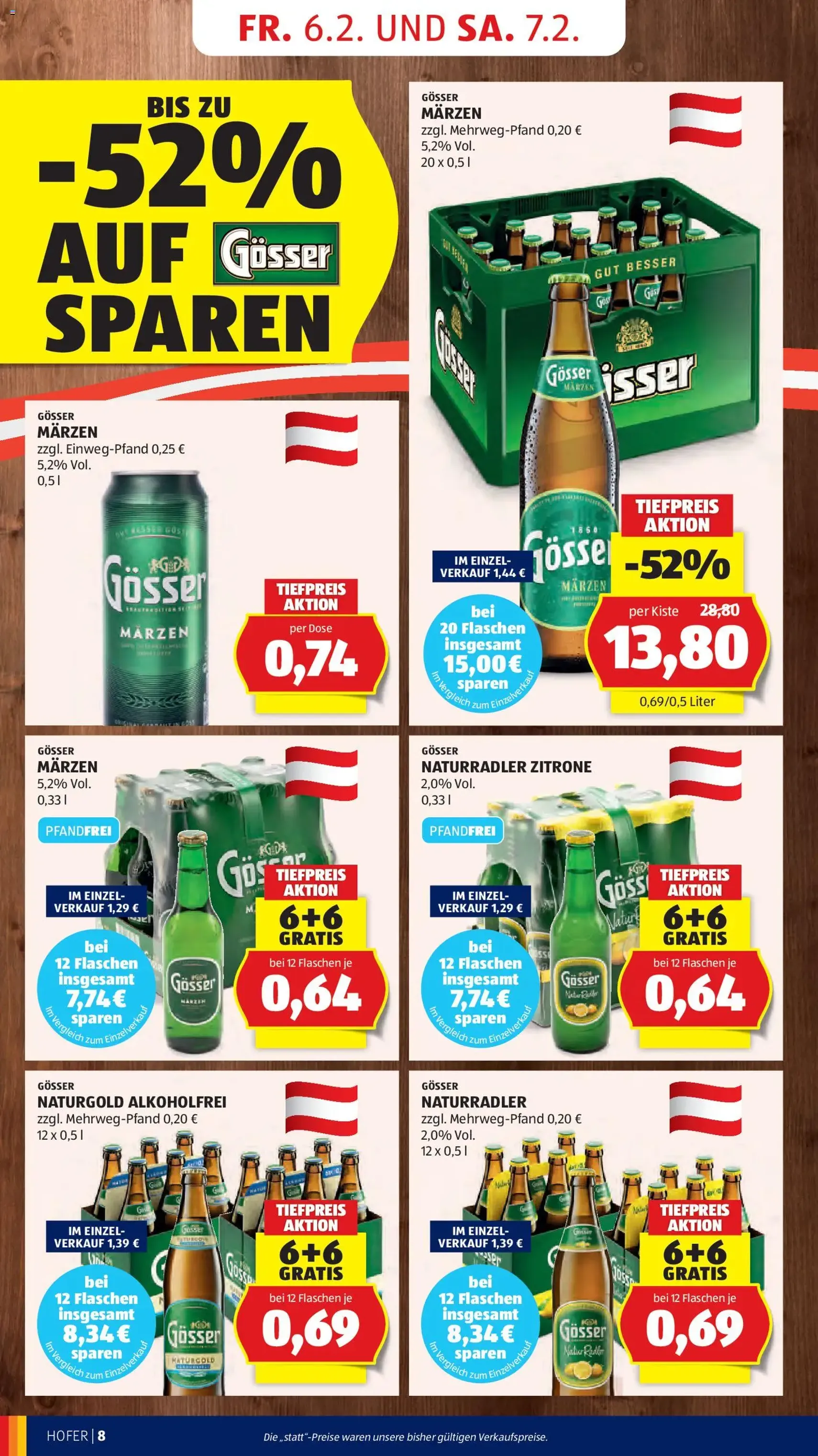 Hofer Flugblatt - Gültiger Prospekt ab 06.02.2026, Seite 10 von insgesamt 43