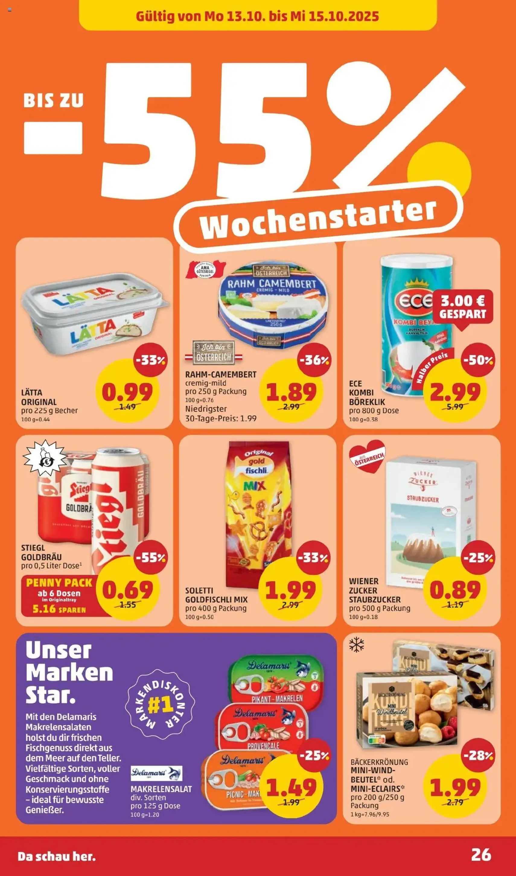 Penny Markt Flugblatt - Gültiger Prospekt ab 09.10.2025, Seite 26 von insgesamt 32