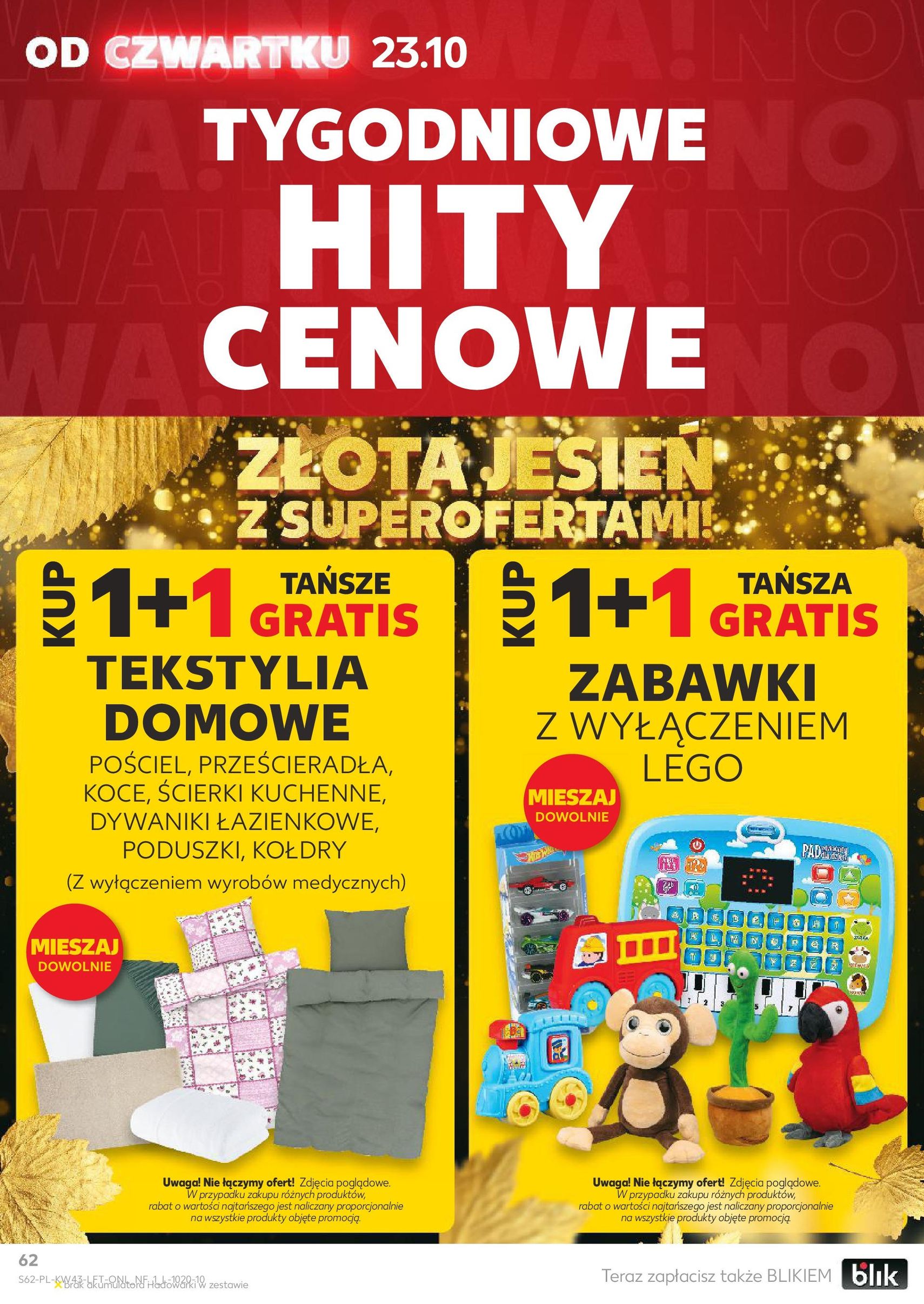 Kaufland gazetka - ważny gazetka od 23.10.2025 strona 62 z 67 Kaufland gazetka - ważny gazetka od 23.10.2025 strona 62 z 67