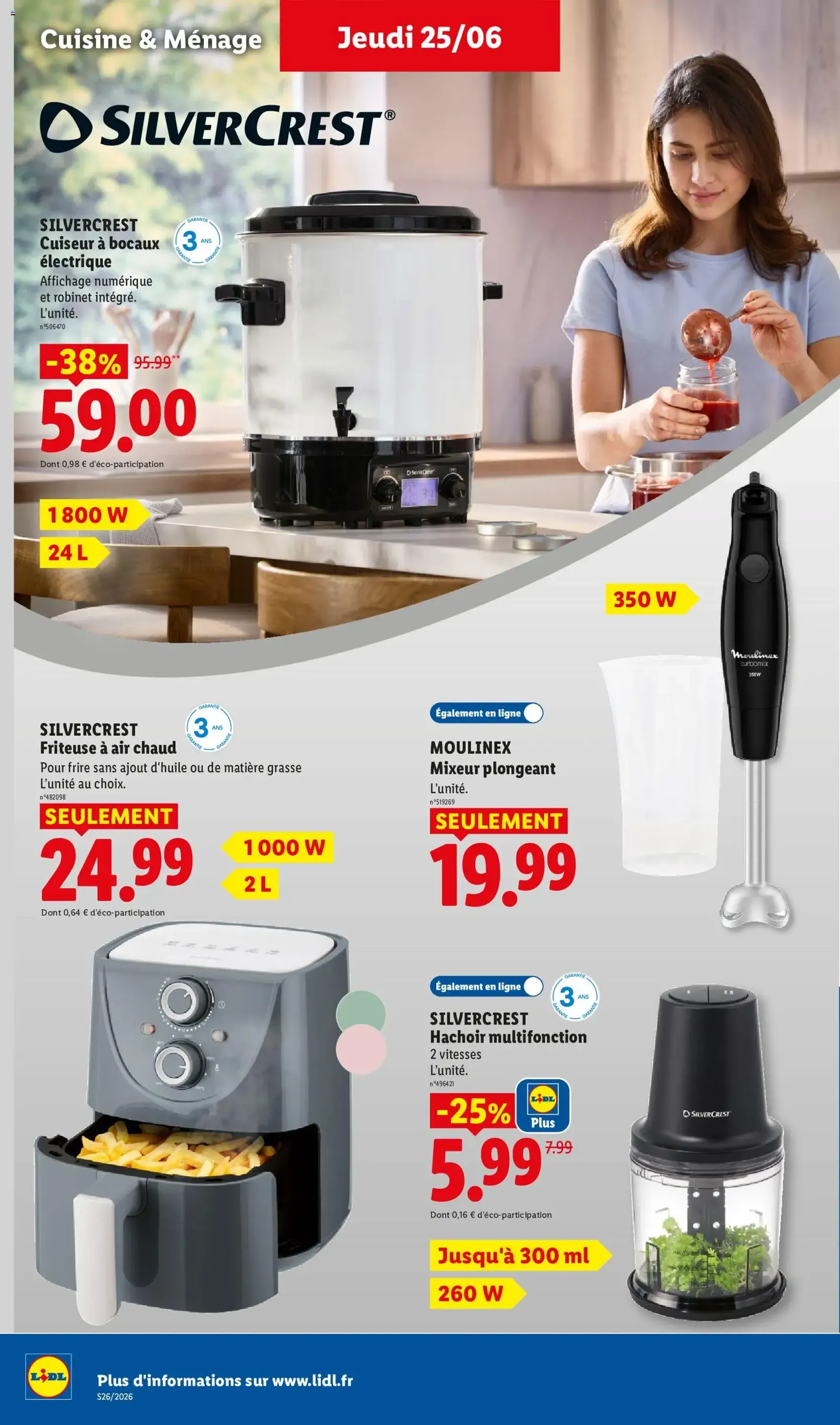 LIDL catalogue - brochure valable à partir du 25/06/2026, page 34 sur 72