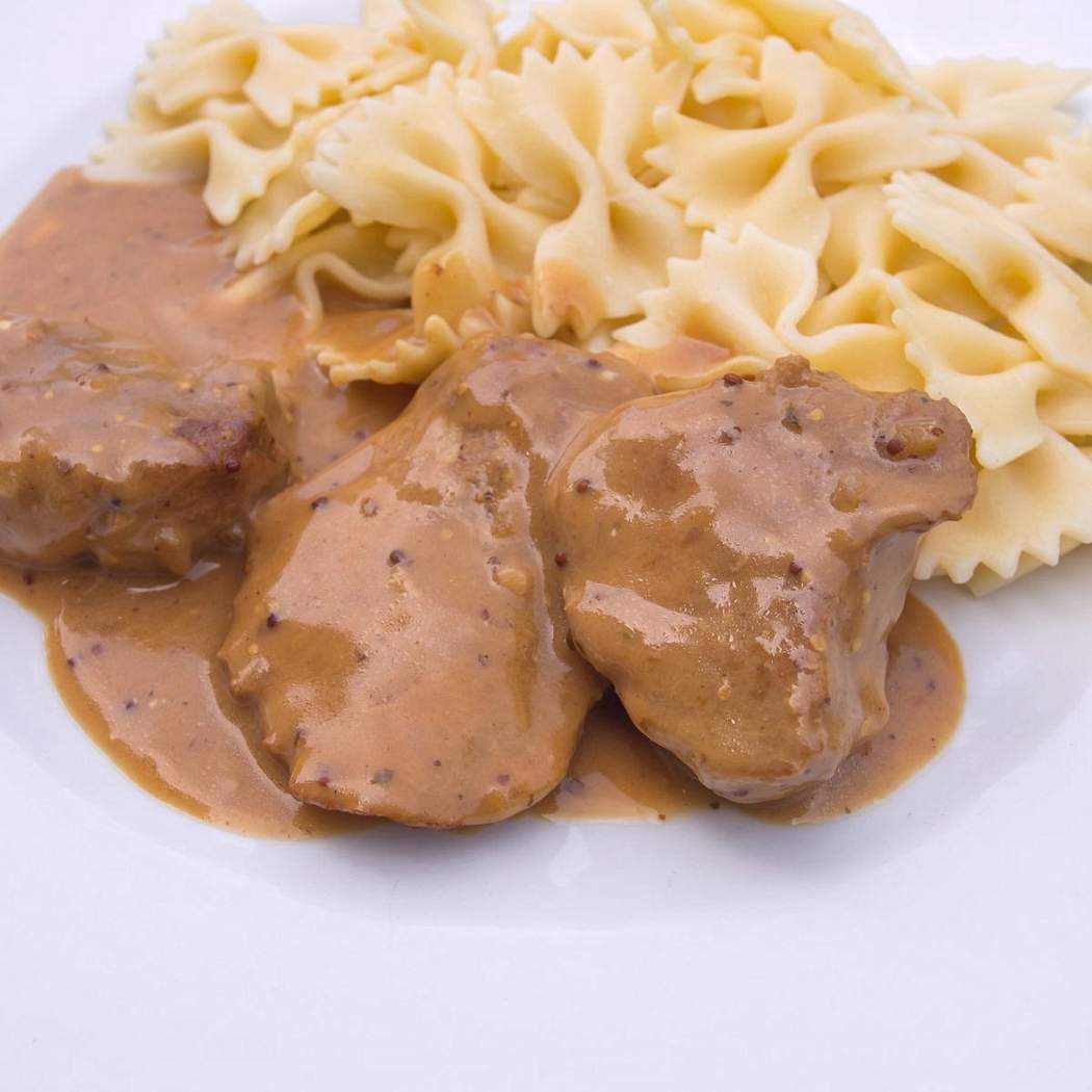 Tészta bélszínnel