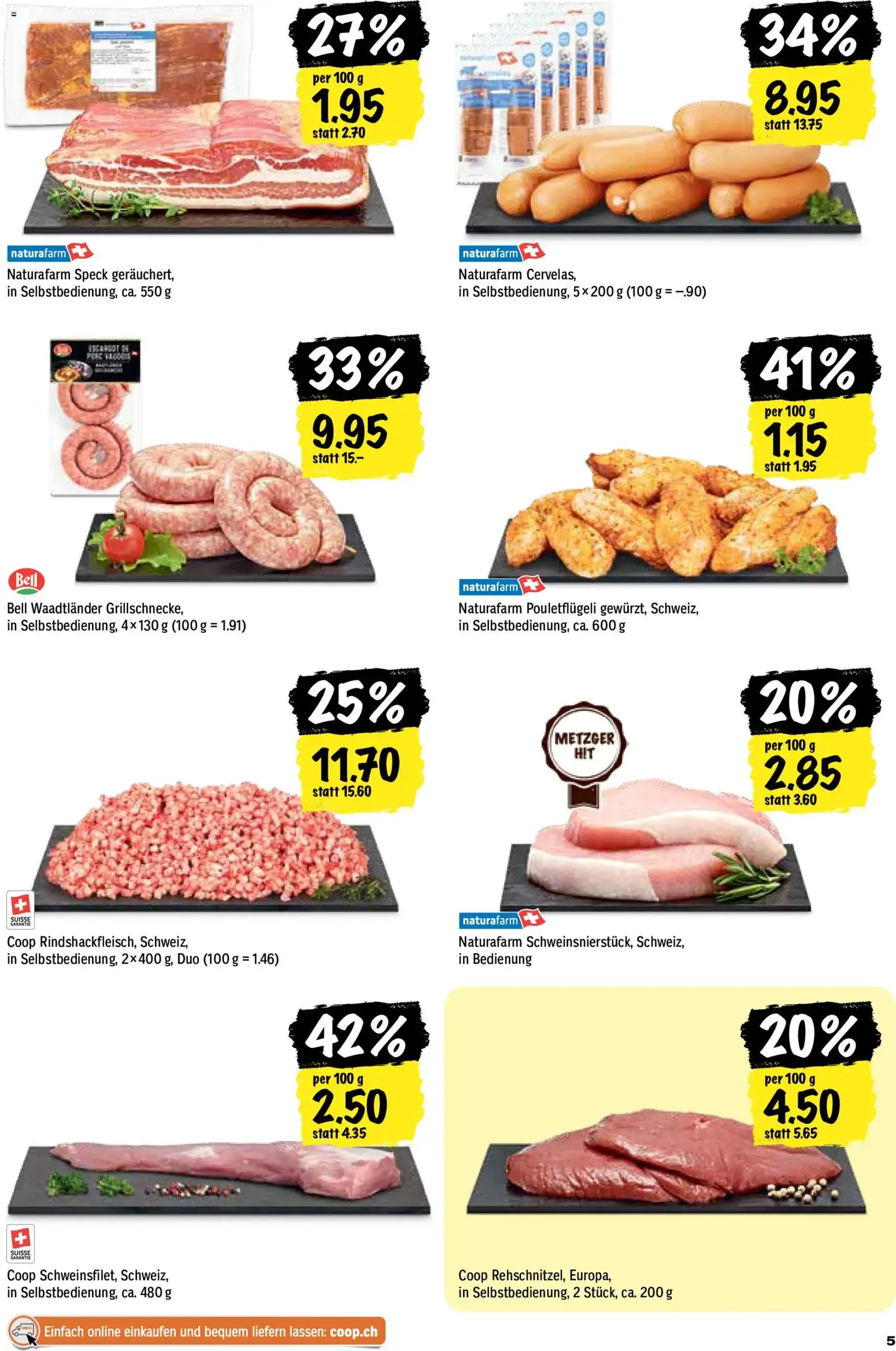 Coop aktionen - Gültiger Prospekt ab 03.09.2026, Seite 5 von insgesamt 28