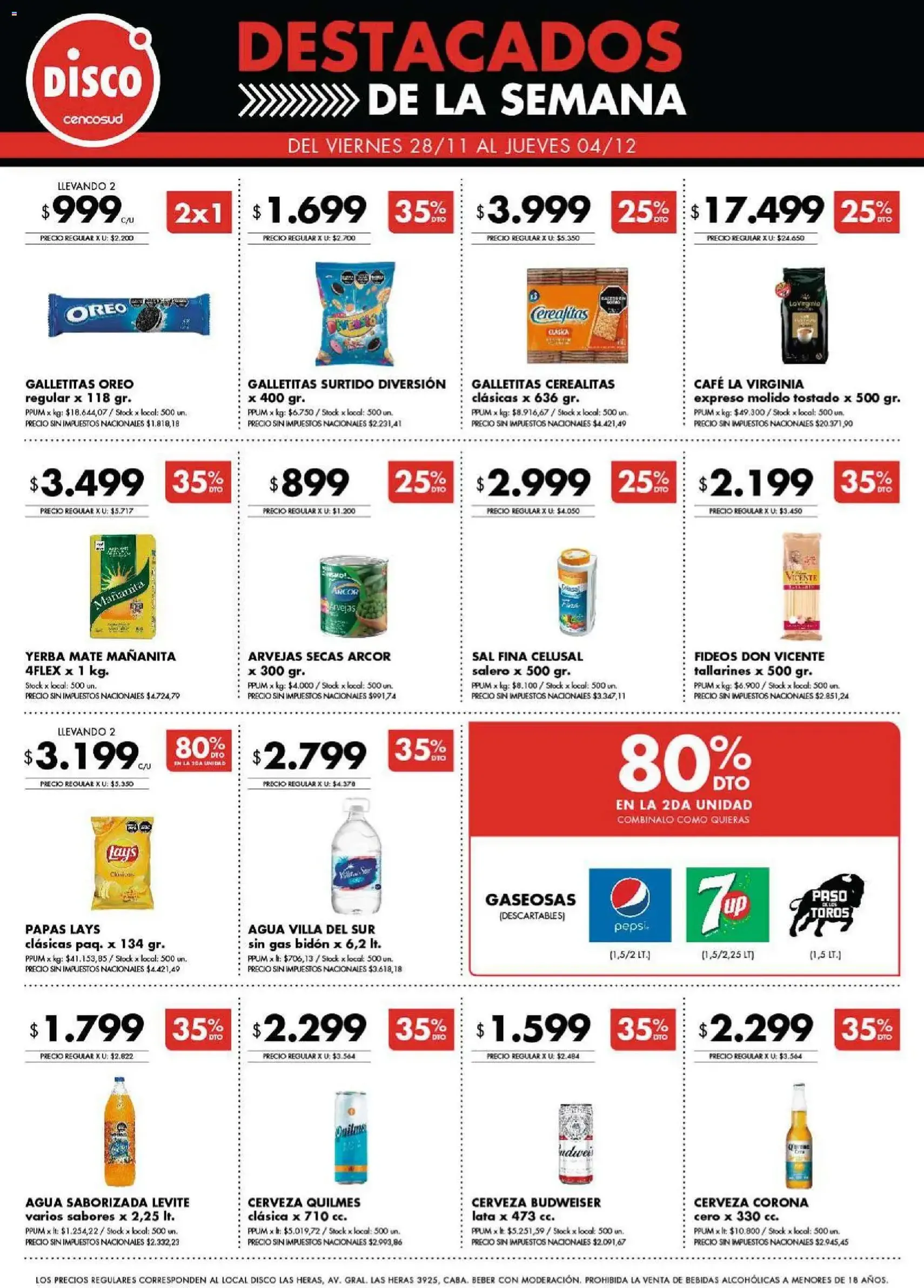 Disco ofertas - folleto válido desde 28/11/2025 página 8 de 13