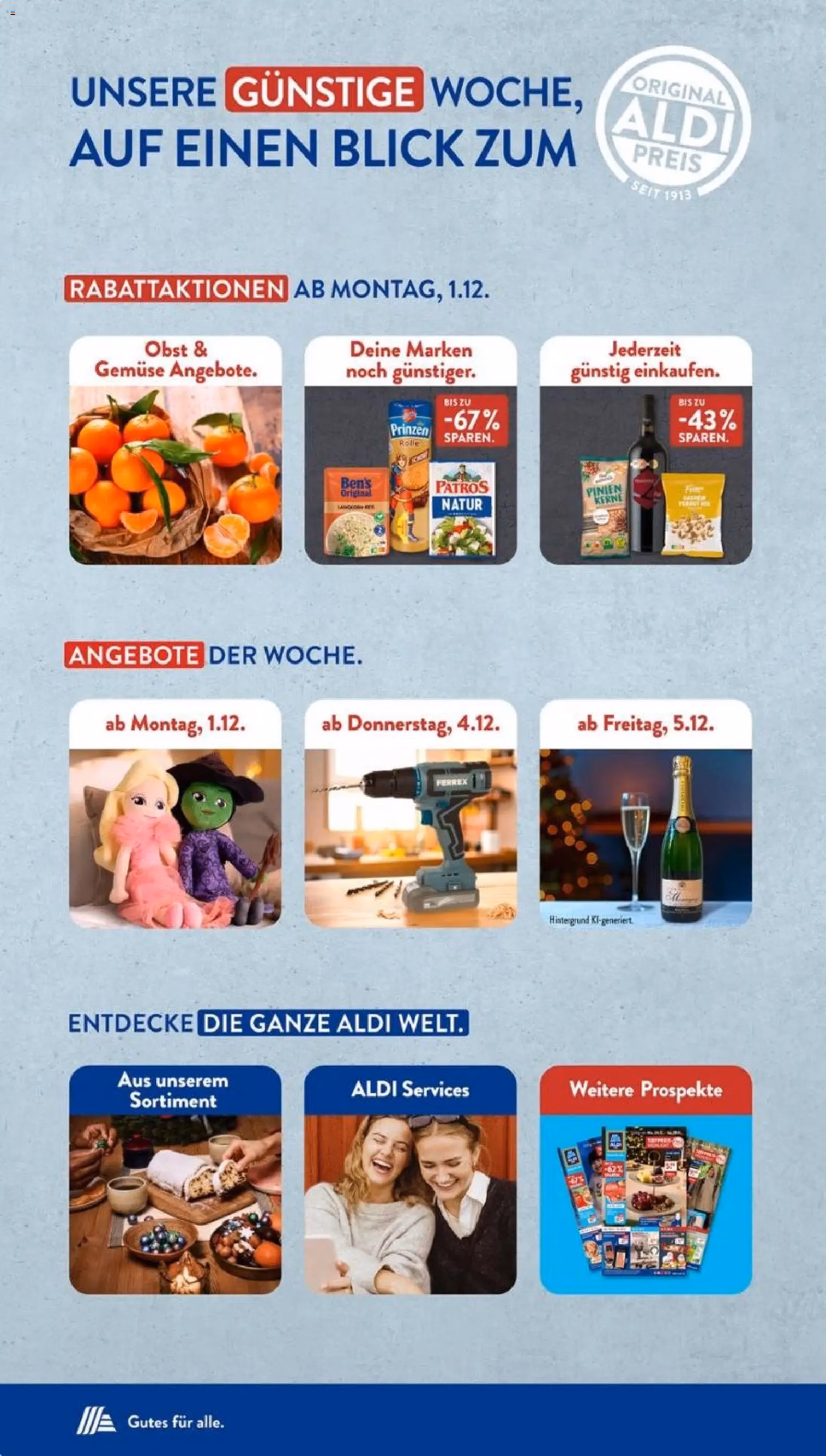 Aldi Süd Prospekt - Gültiger Prospekt ab 01.12.2025, Seite 2 von insgesamt 53