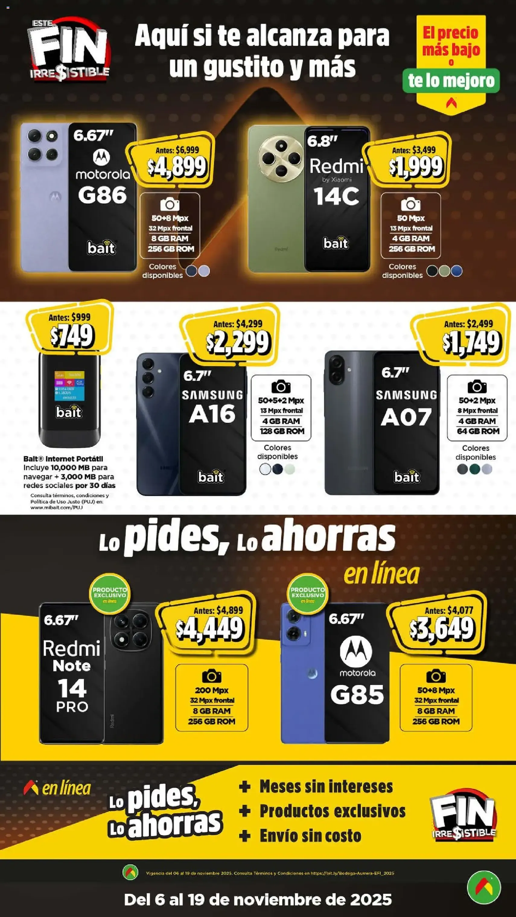 Bodega Aurrerá Buen Fin - folleto válido desde 06/11/2025 página 10 de 27