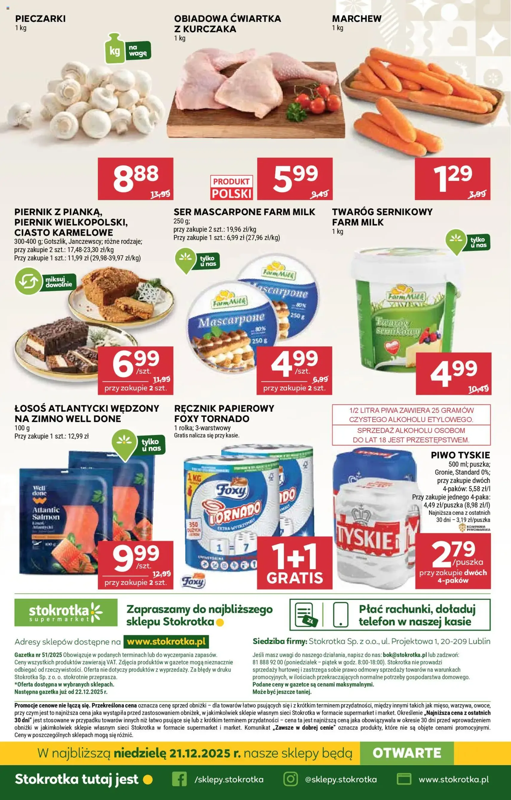 Stokrotka Gazetka - ważny gazetka od 18.12.2025 strona 50 z 51