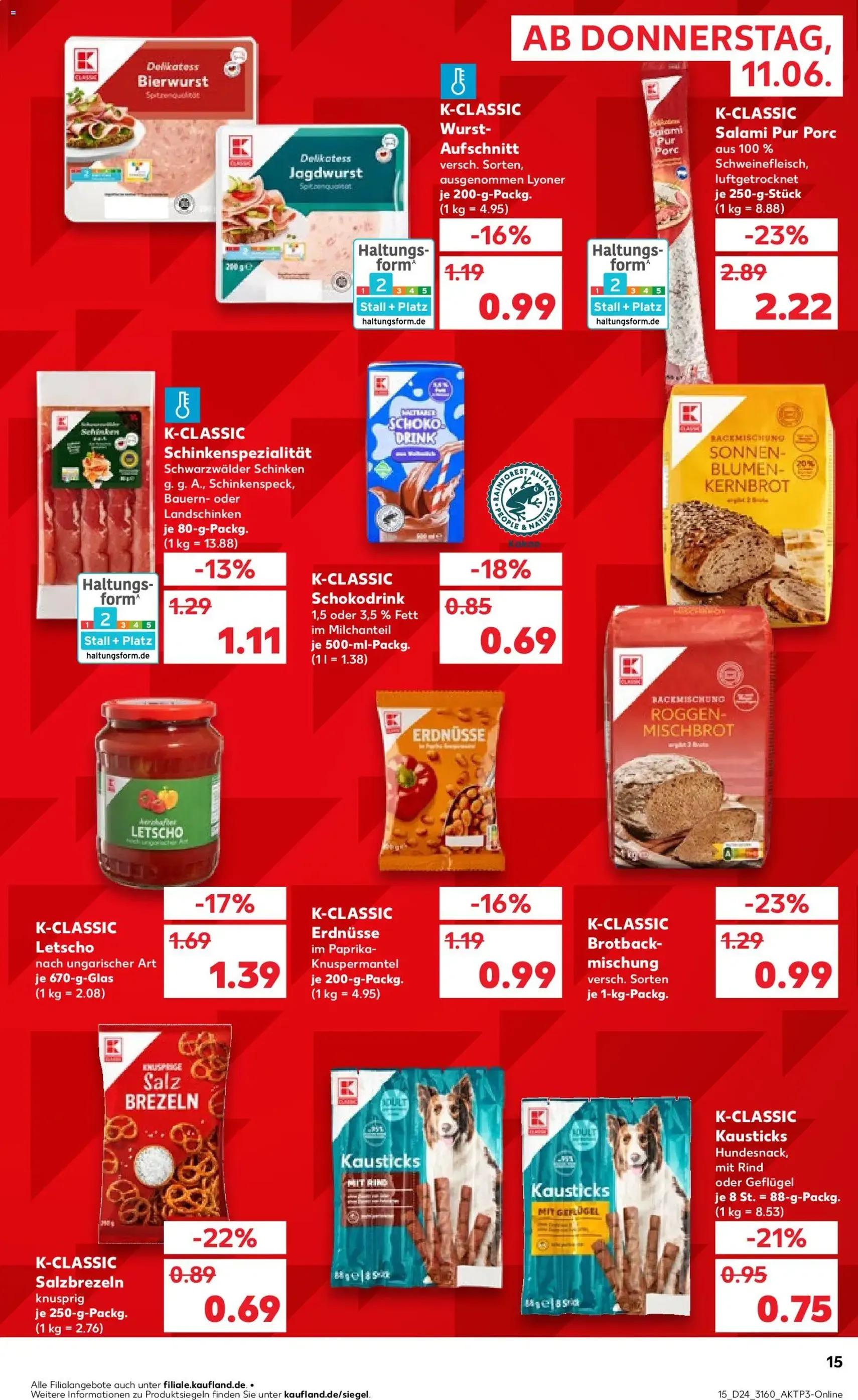 Kaufland Prospekt - Gültiger Prospekt ab 11.06.2026, Seite 15 von insgesamt 50