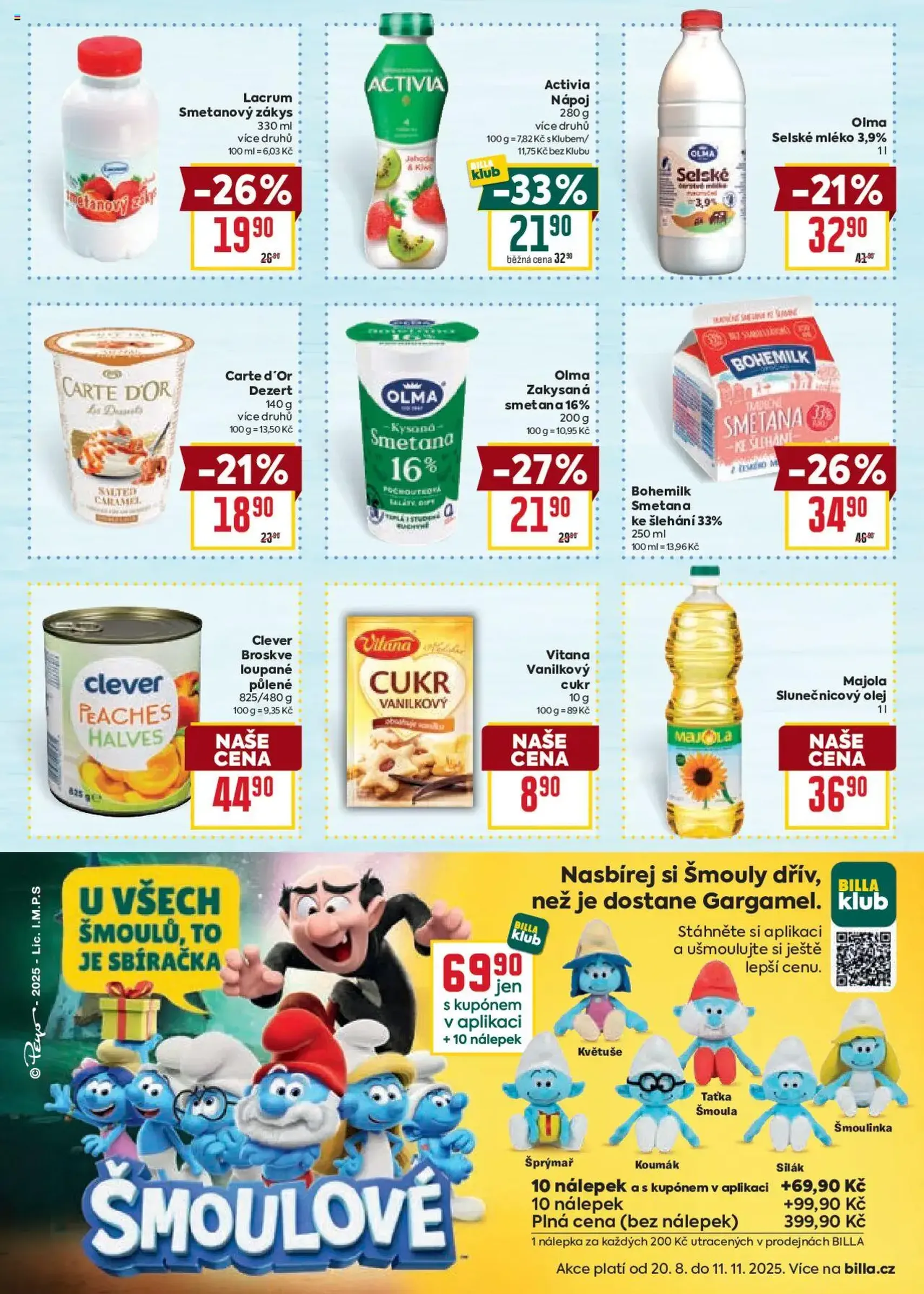 Billa Velký leták - platný leták od 20.08.2025 strana 20 z 30 Billa Velký leták - platný leták od 20.08.2025 strana 20 z 30