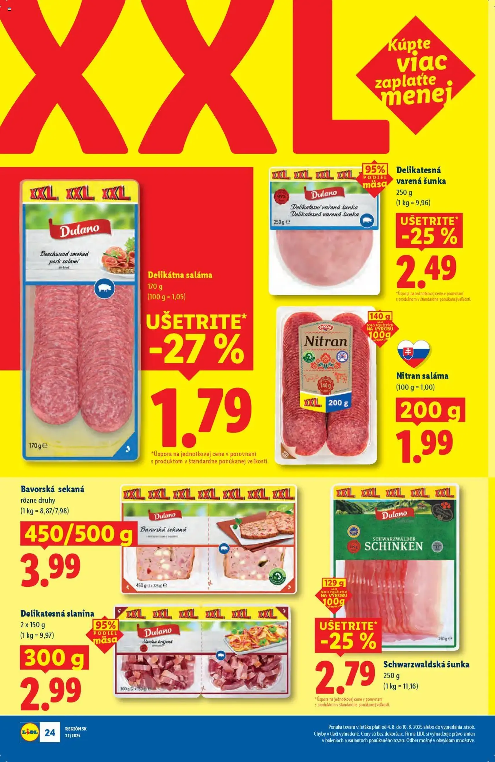 Lidl leták - platný leták od 04.08.2025 strana 30 z 98