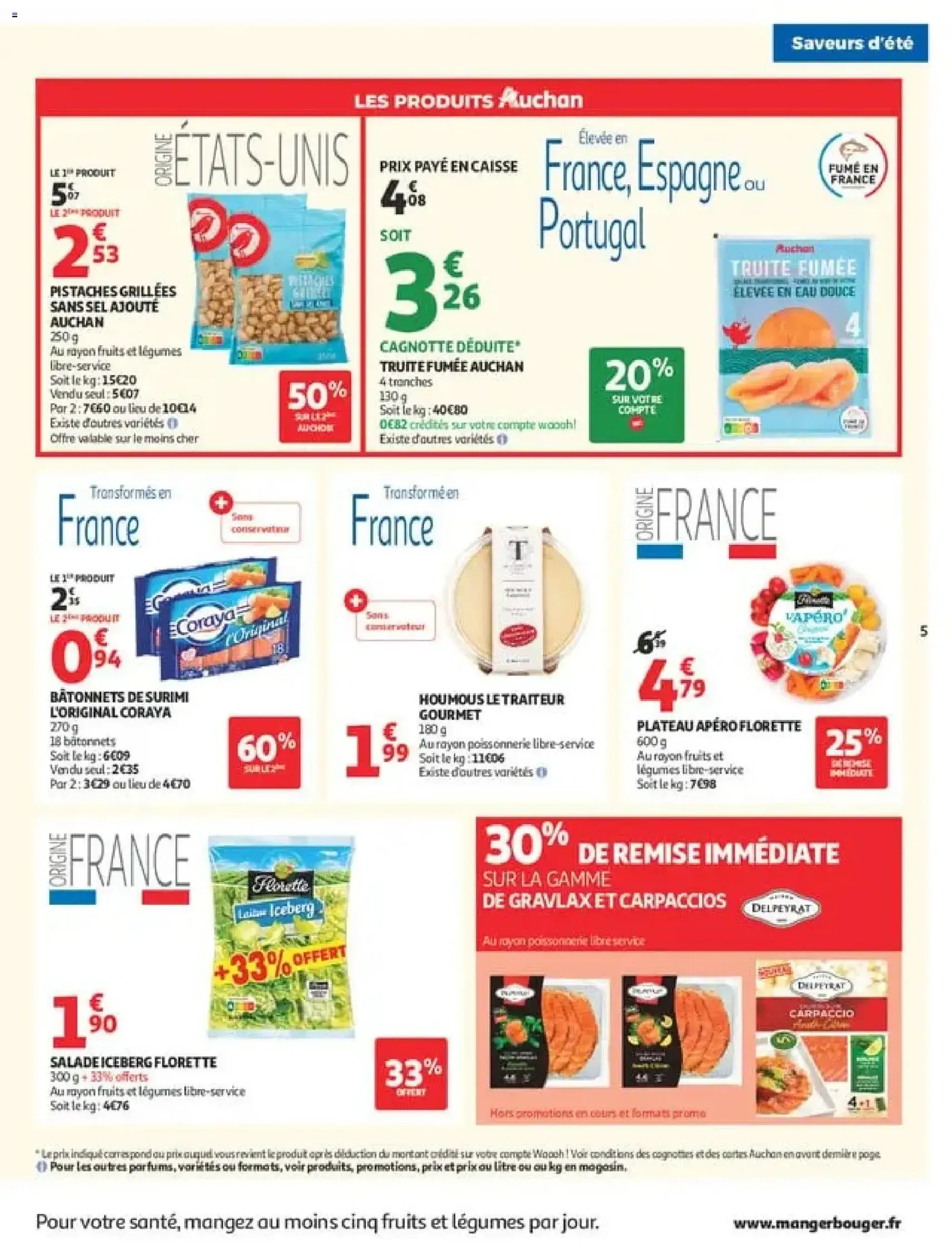 Auchan prospectus - brochure valable à partir du 28/07/2026, page 5 sur 54