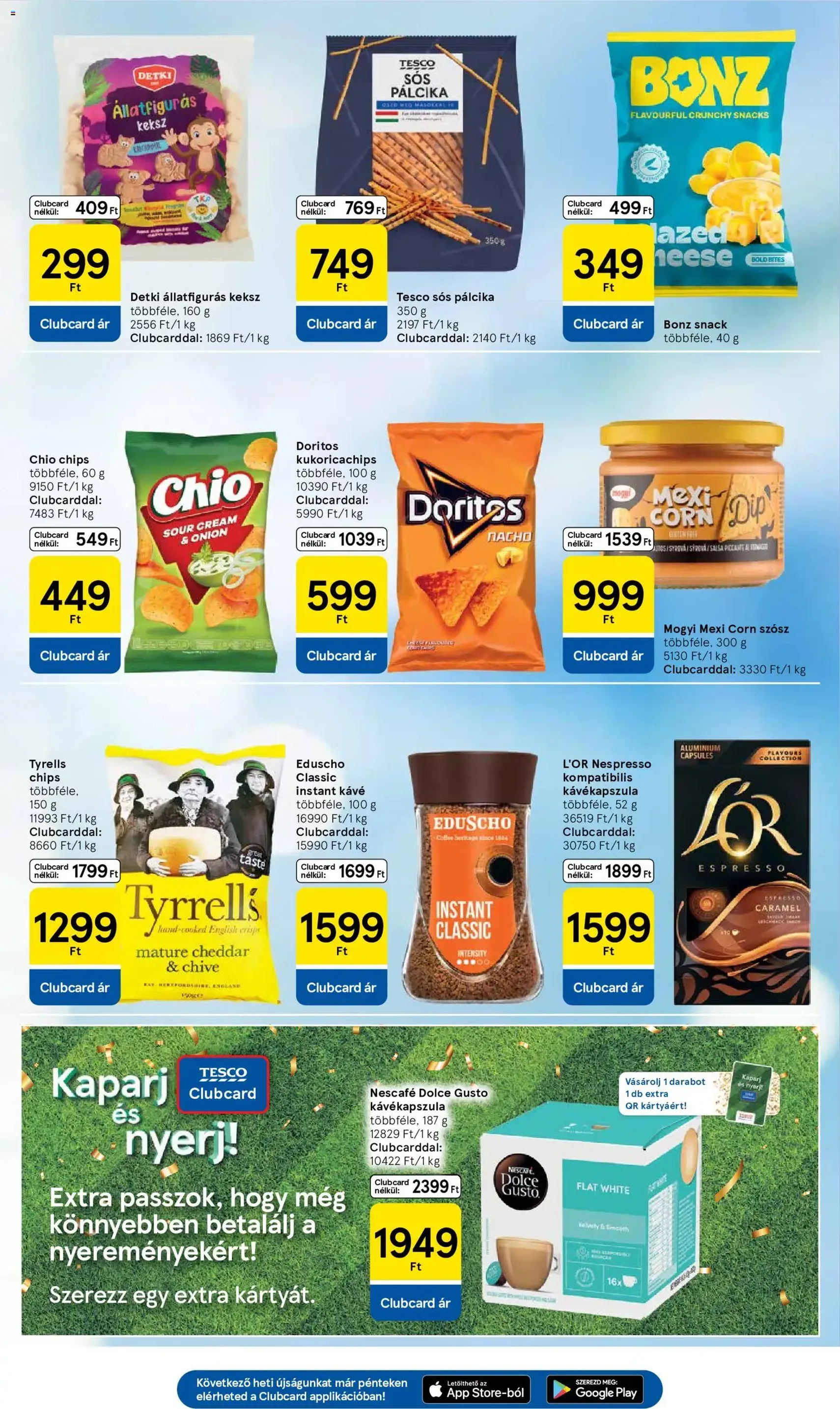 Tesco aktuális akciós újság - 2026.05.21. érvényes szórólap 21 oldal 34 oldalból