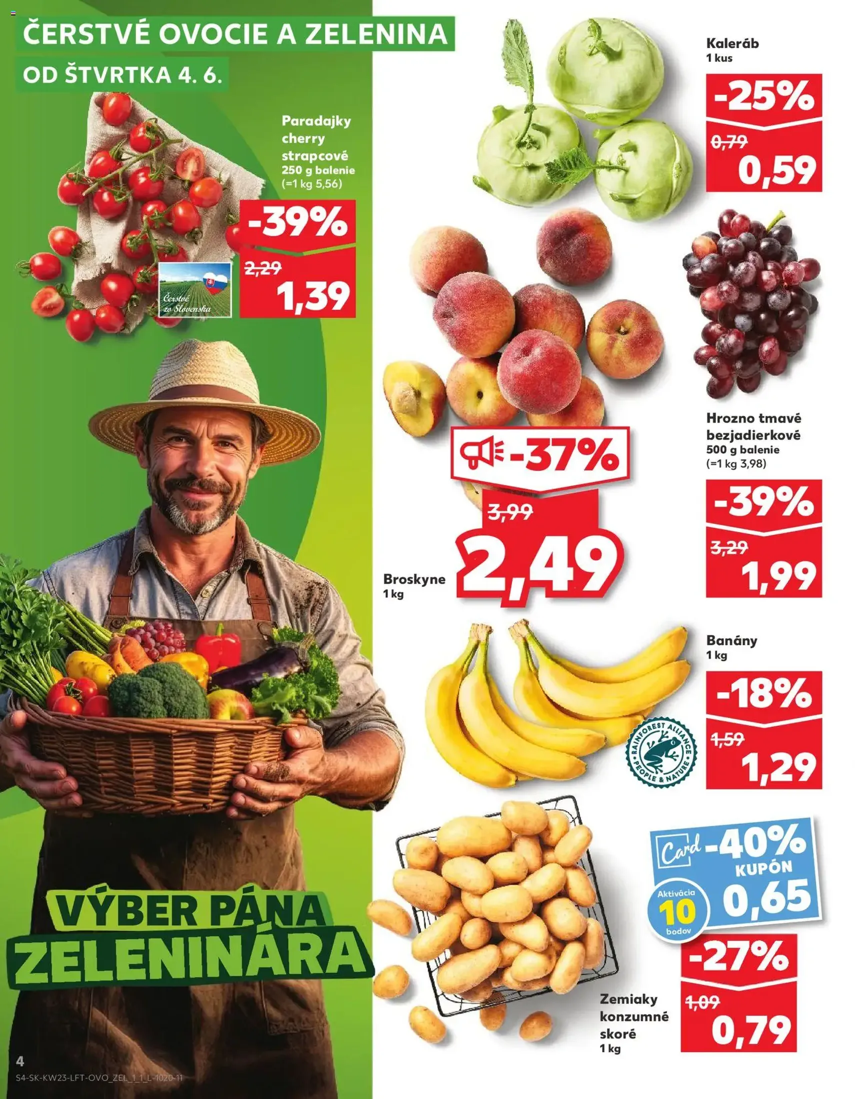 Kaufland SK akciós újság - 2026.06.04. érvényes szórólap 4 oldal 76 oldalból