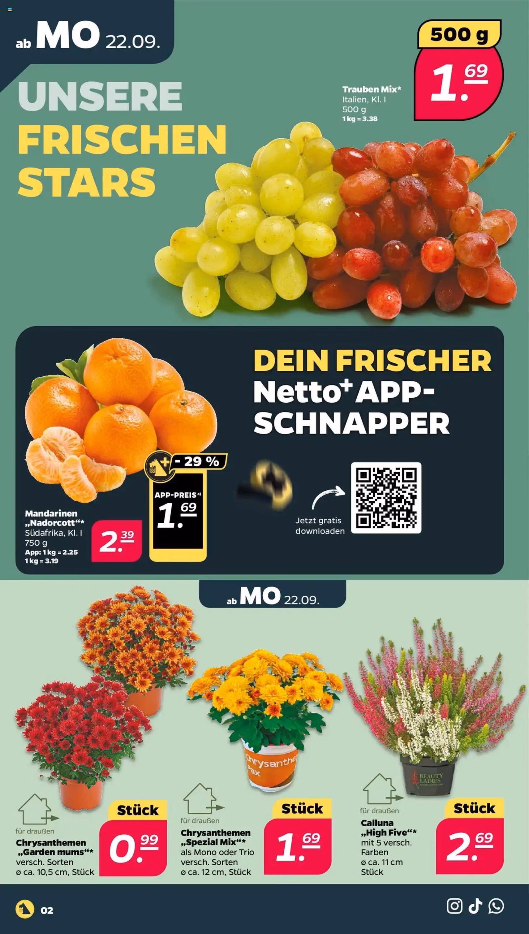 Netto Prospekt - Gültiger Prospekt ab 21.09.2025, Seite 2 von insgesamt 34 Netto Prospekt - Gültiger Prospekt ab 21.09.2025, Seite 2 von insgesamt 34