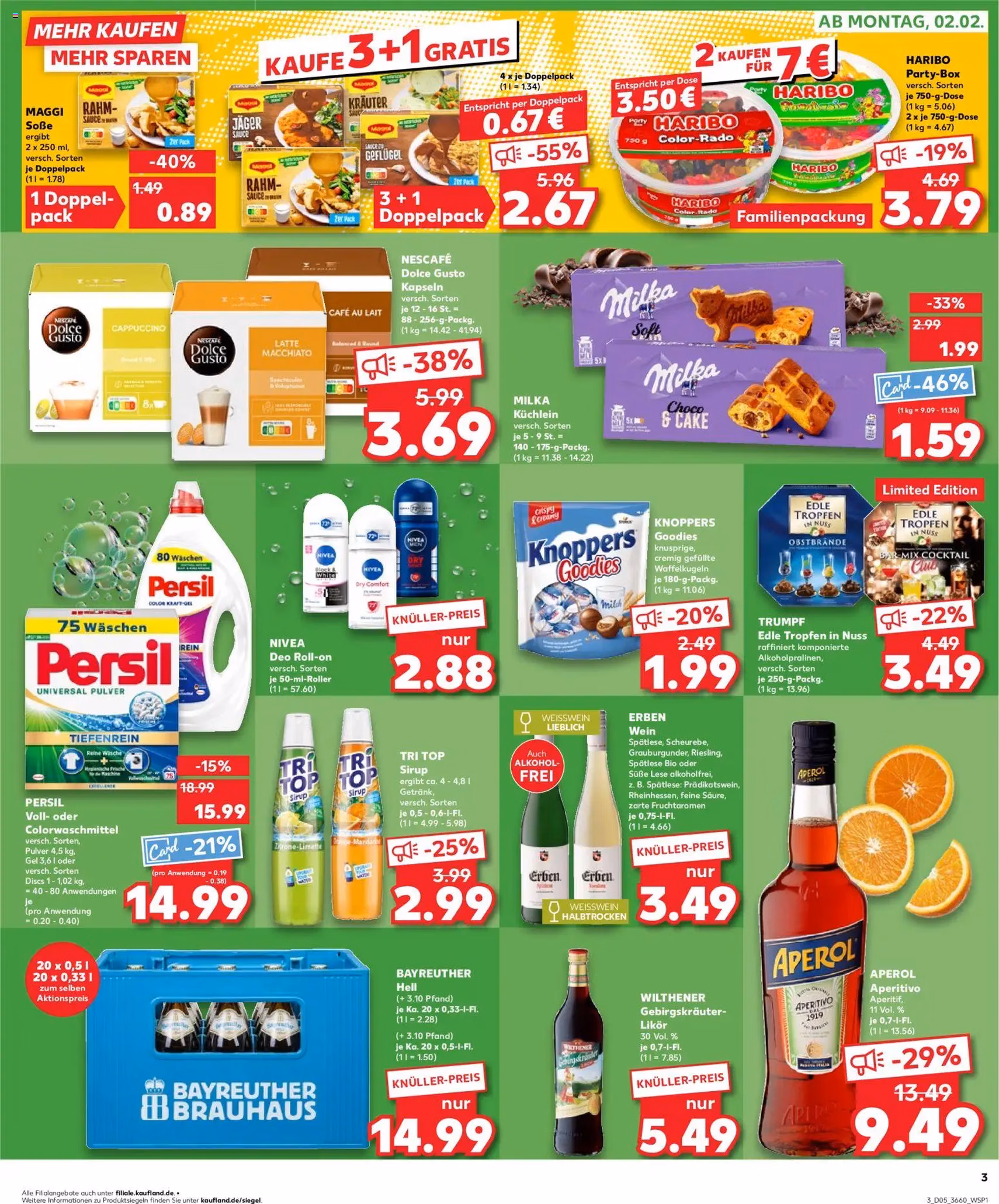 Kaufland Prospekt - Gültiger Prospekt ab 01.02.2026, Seite 3 von insgesamt 37