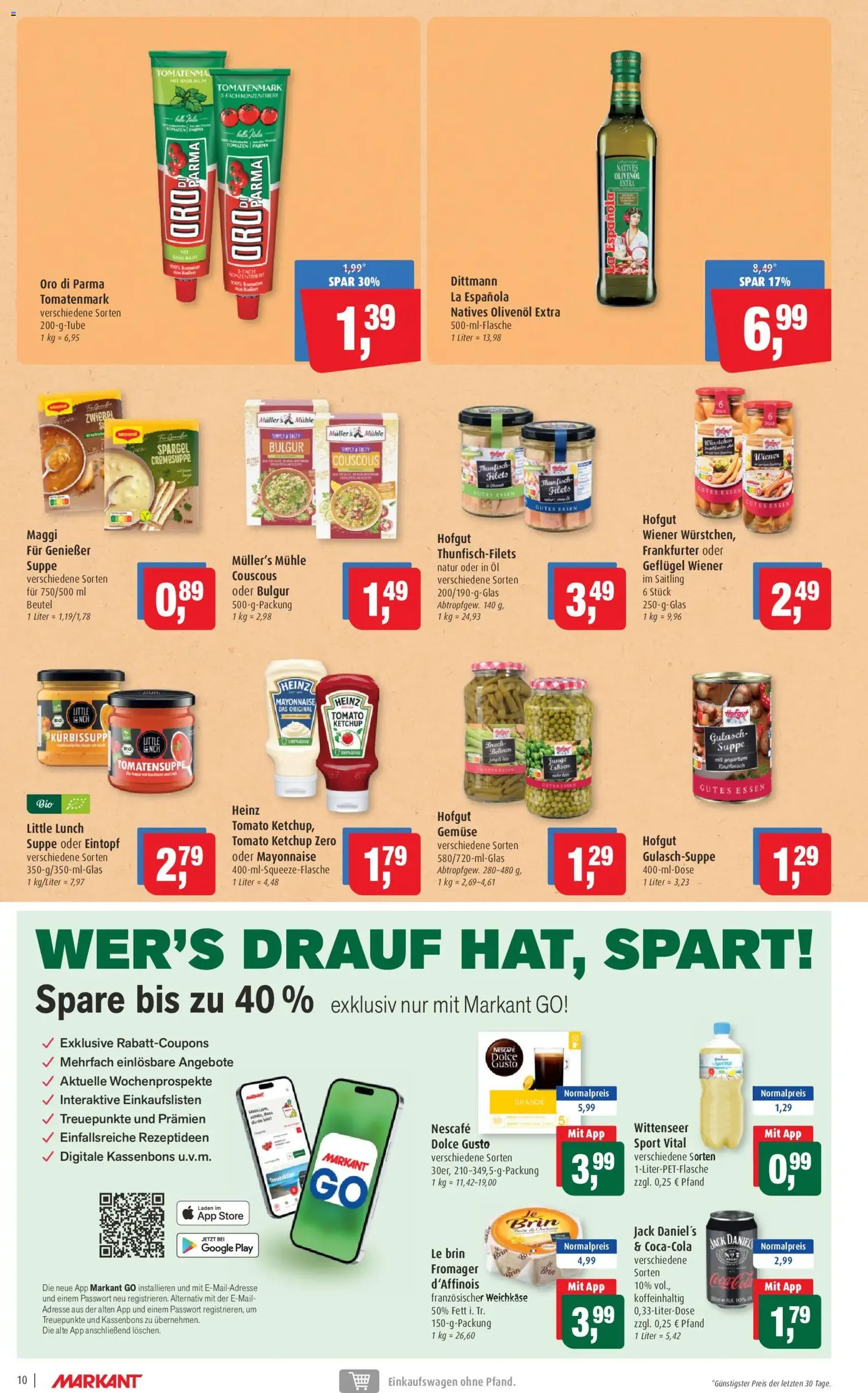 Markant Prospekt - Gültiger Prospekt ab 09.03.2026, Seite 10 von insgesamt 14