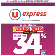 U Express catalogue - Prévisualisation du catalogue valable à partir du 02/12/2025