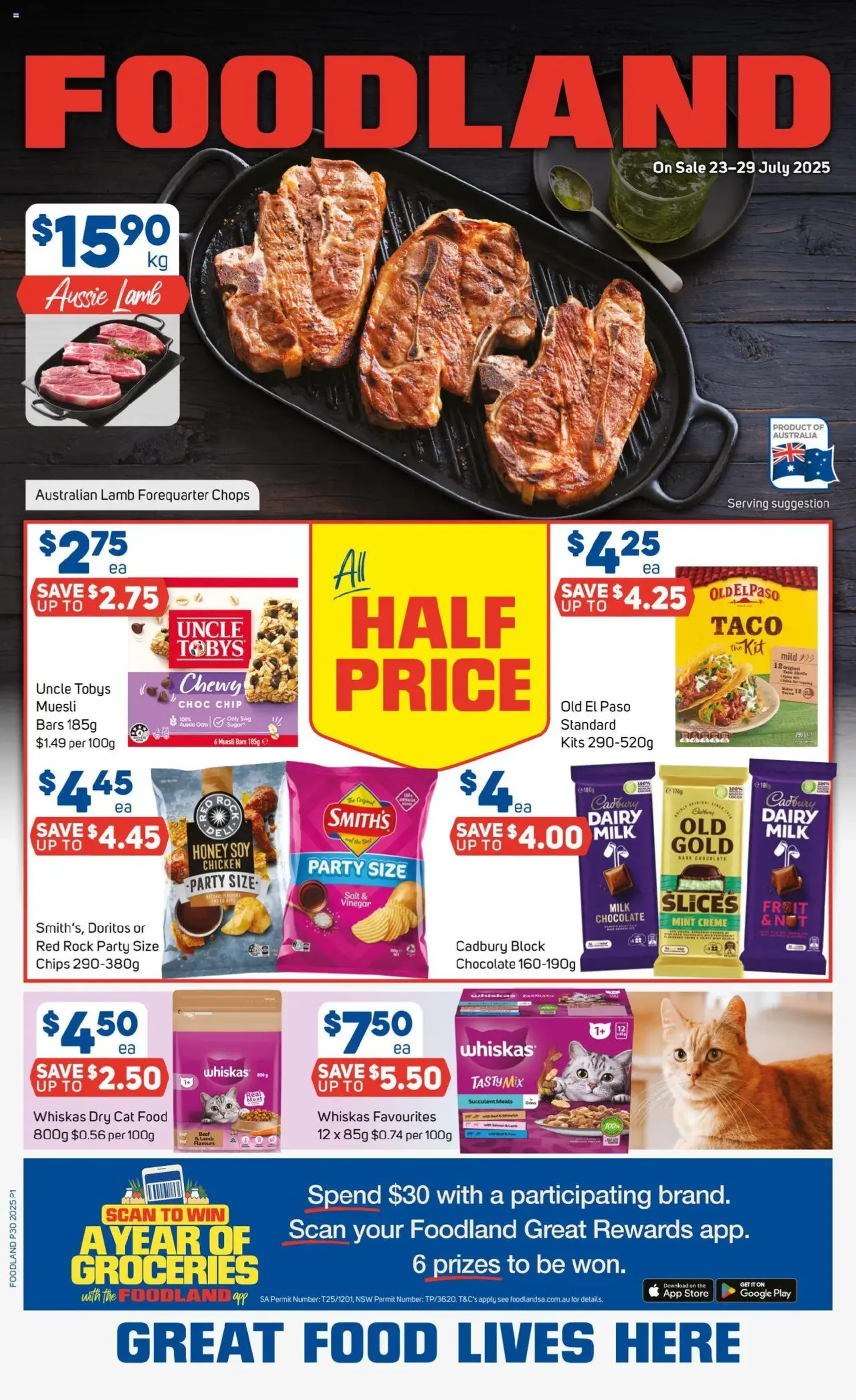 Foodland Catalogue - valid flyer from 23/07/2025, page 1 of 38 Foodland Catalogue - valid flyer from 23/07/2025, page 1 of 38