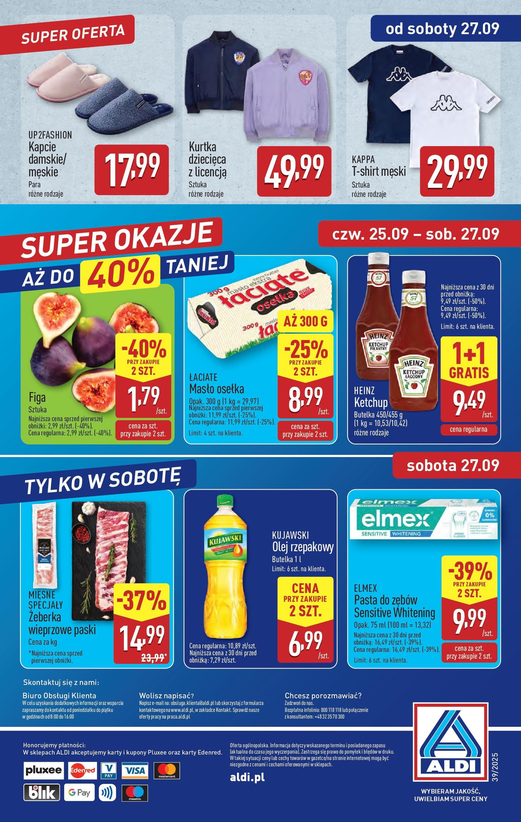 Aldi Gazetka - ważny gazetka od 22.09.2025 strona 39 z 41 Aldi Gazetka - ważny gazetka od 22.09.2025 strona 39 z 41