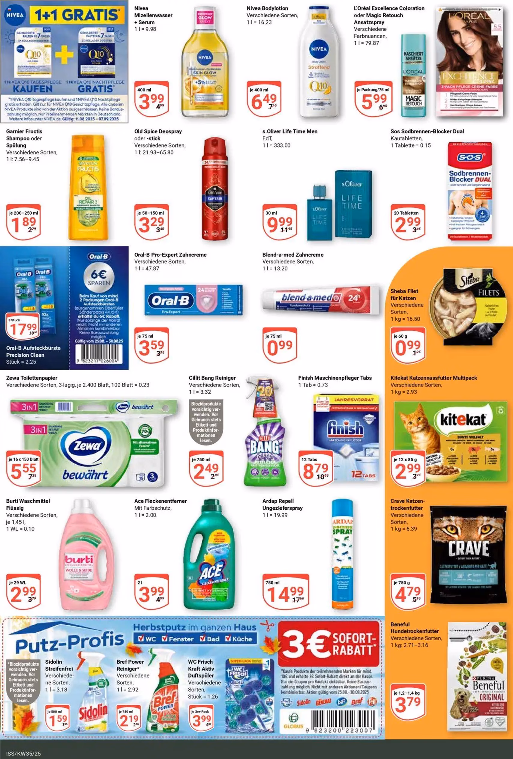 Globus Prospekt - Gültiger Prospekt ab 25.08.2025, Seite 14 von insgesamt 17 Globus Prospekt - Gültiger Prospekt ab 25.08.2025, Seite 14 von insgesamt 17