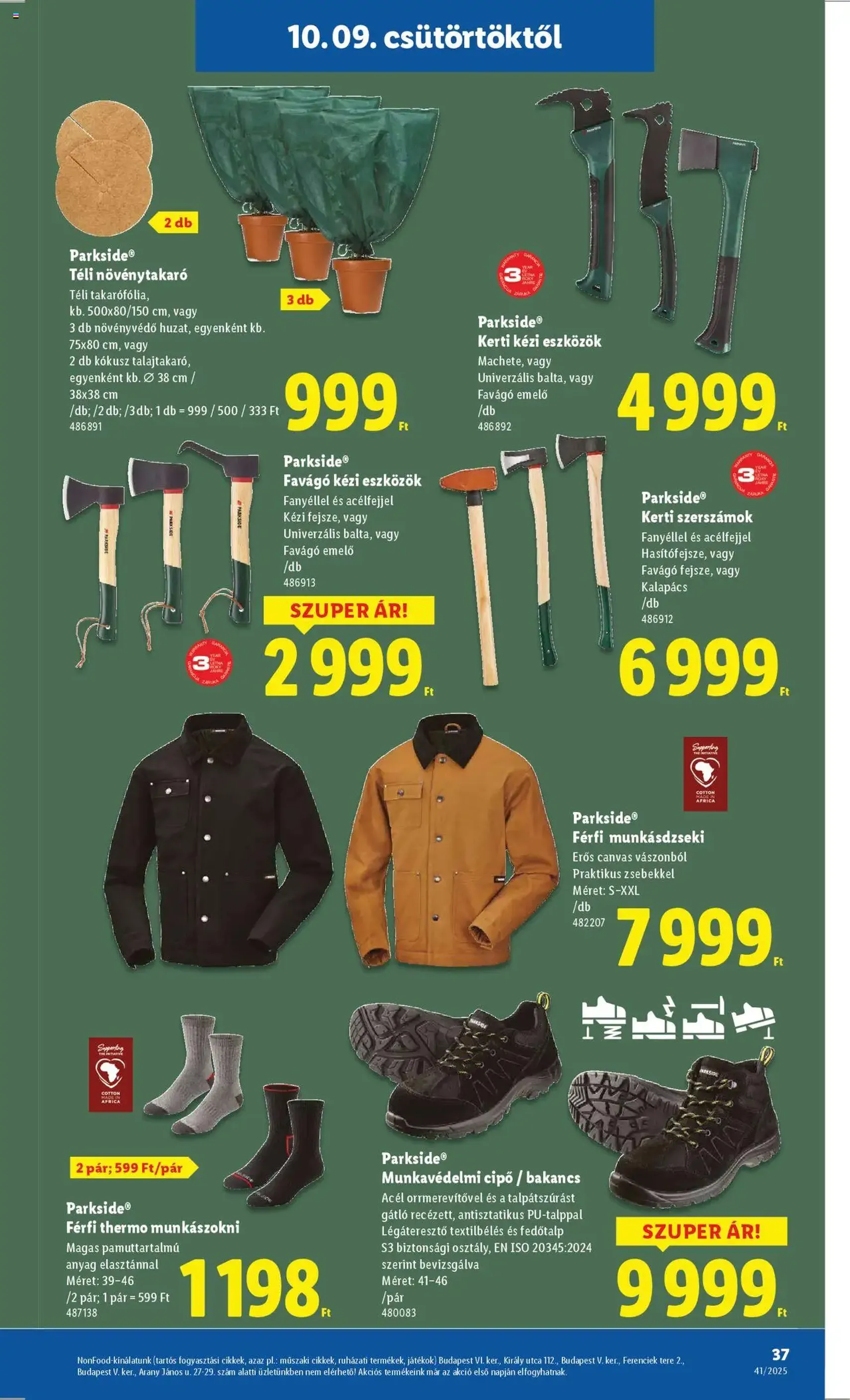 Lidl Akciós újság - 2025.10.09. érvényes szórólap 37 oldal 64 oldalból