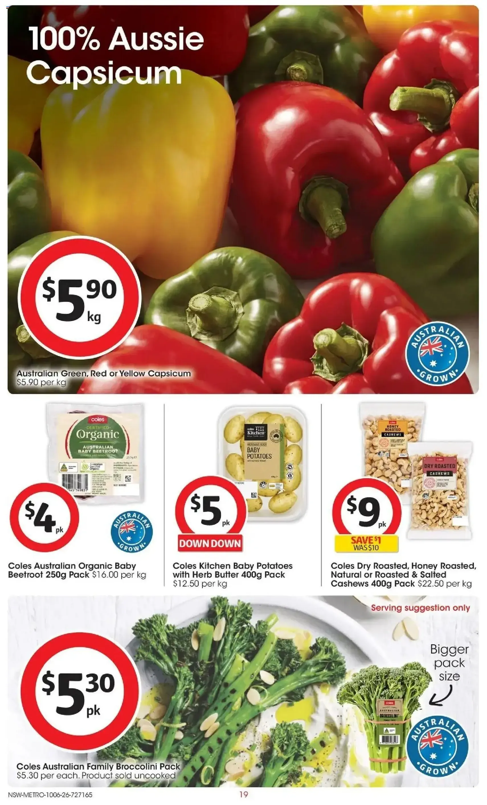 Coles catalogue - valid flyer from 10/06/2026, page 19 of 47
