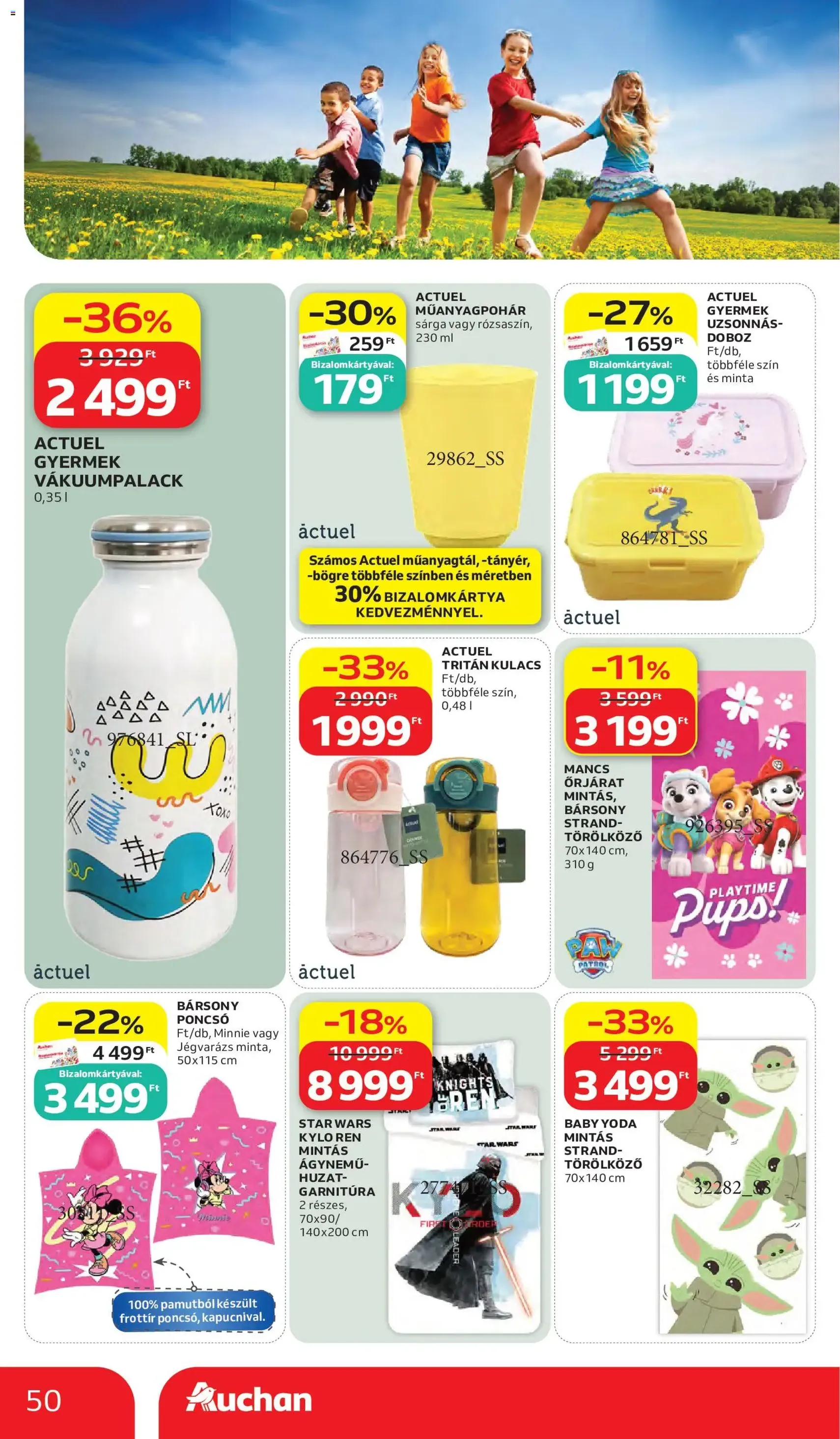 Auchan akciós újság - 2026.05.28. érvényes szórólap 50 oldal 58 oldalból