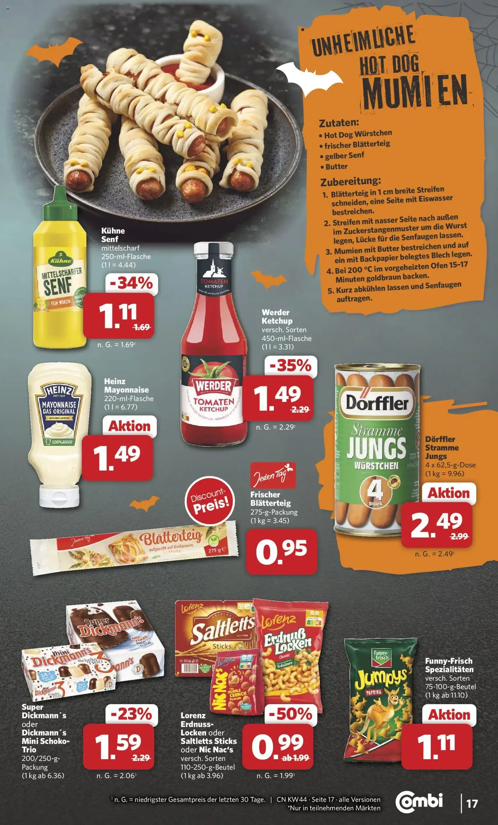 Combi Prospekt - Gültiger Prospekt ab 26.10.2026, Seite 17 von insgesamt 39