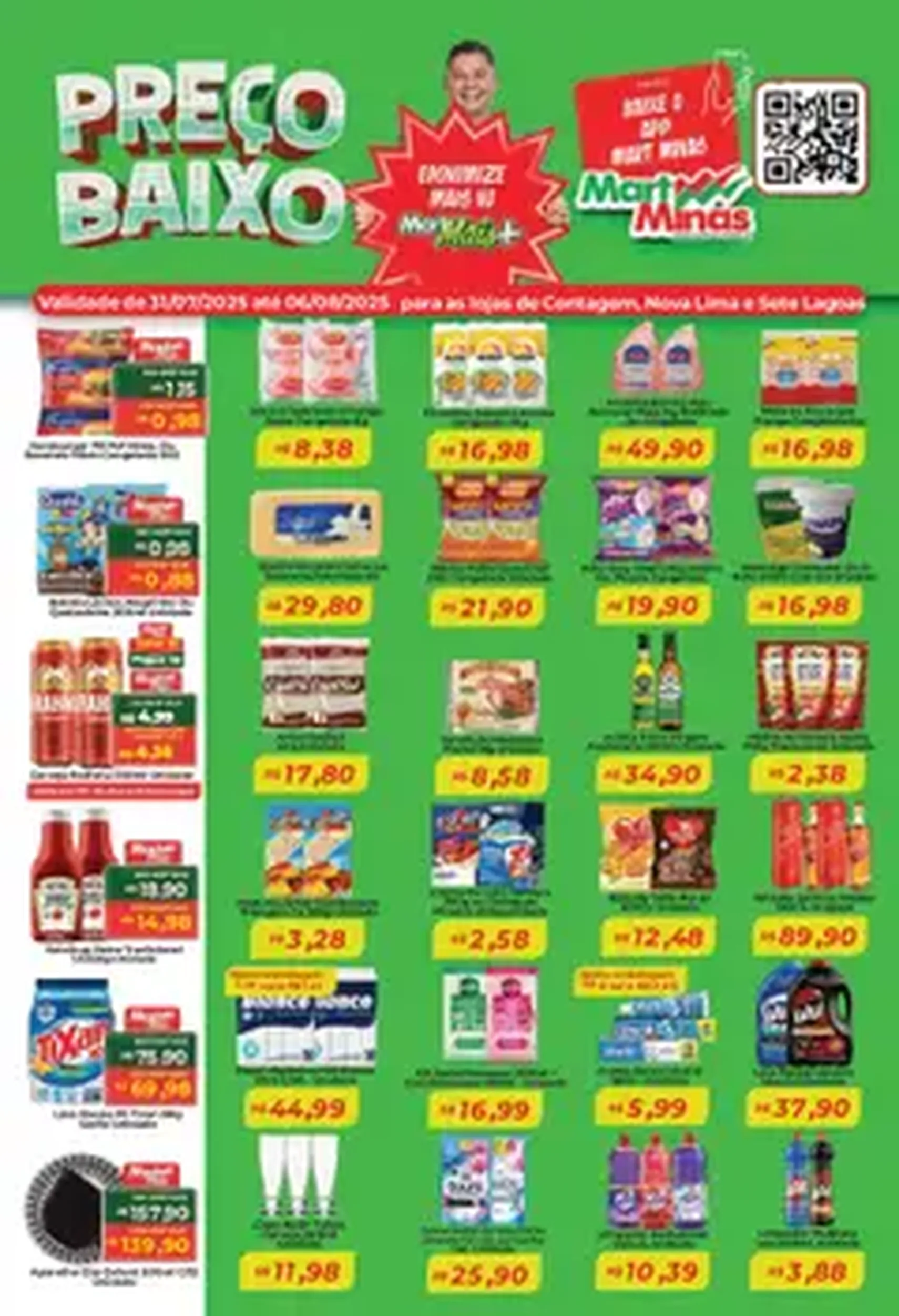 Mart Minas - Ofertas da semana - folheto válido a partir de 31/07/2025 página 1 de 1