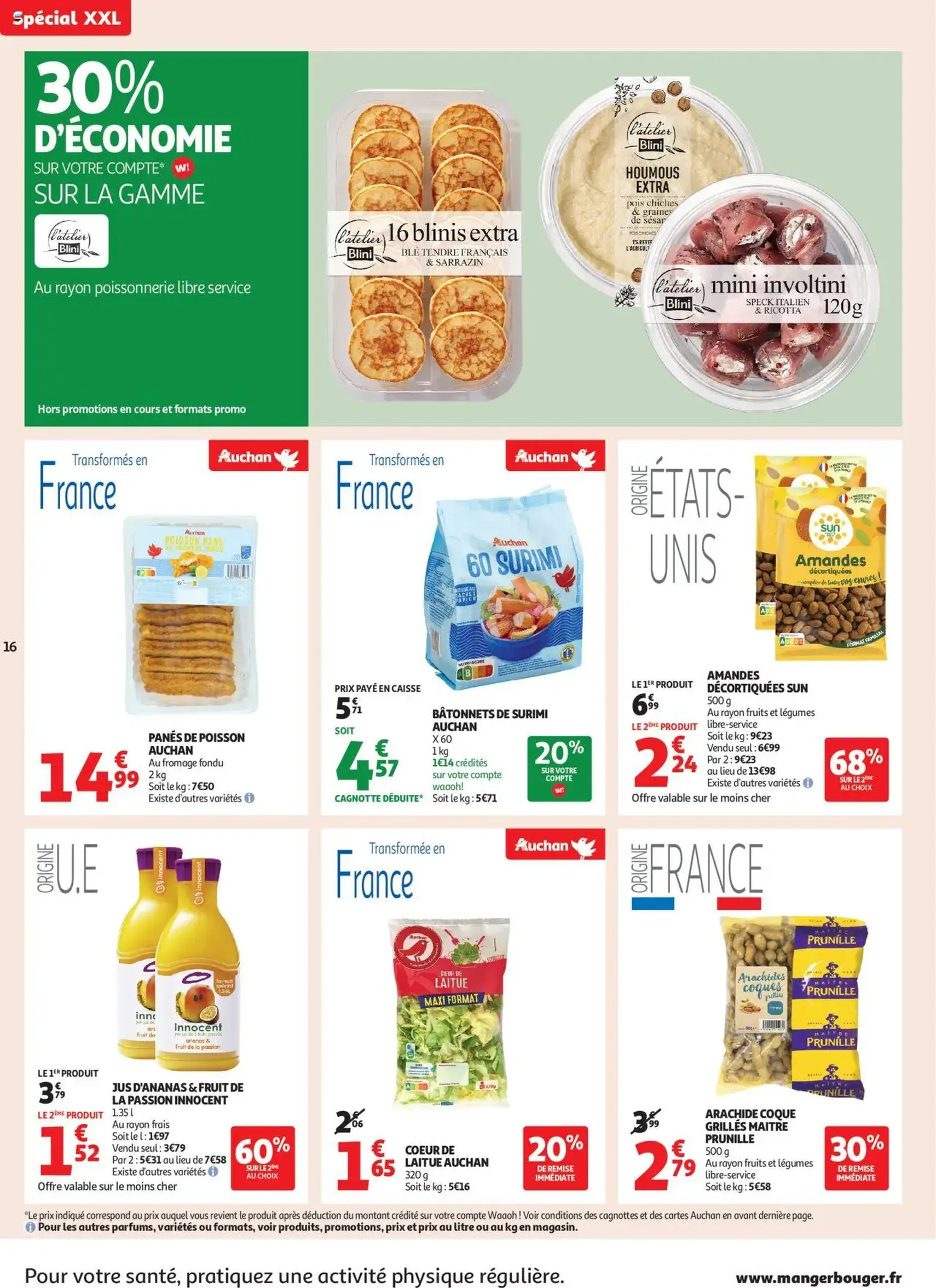Auchan prospectus - brochure valable à partir du 19/08/2025, page 16 sur 46 Auchan prospectus - brochure valable à partir du 19/08/2025, page 16 sur 46