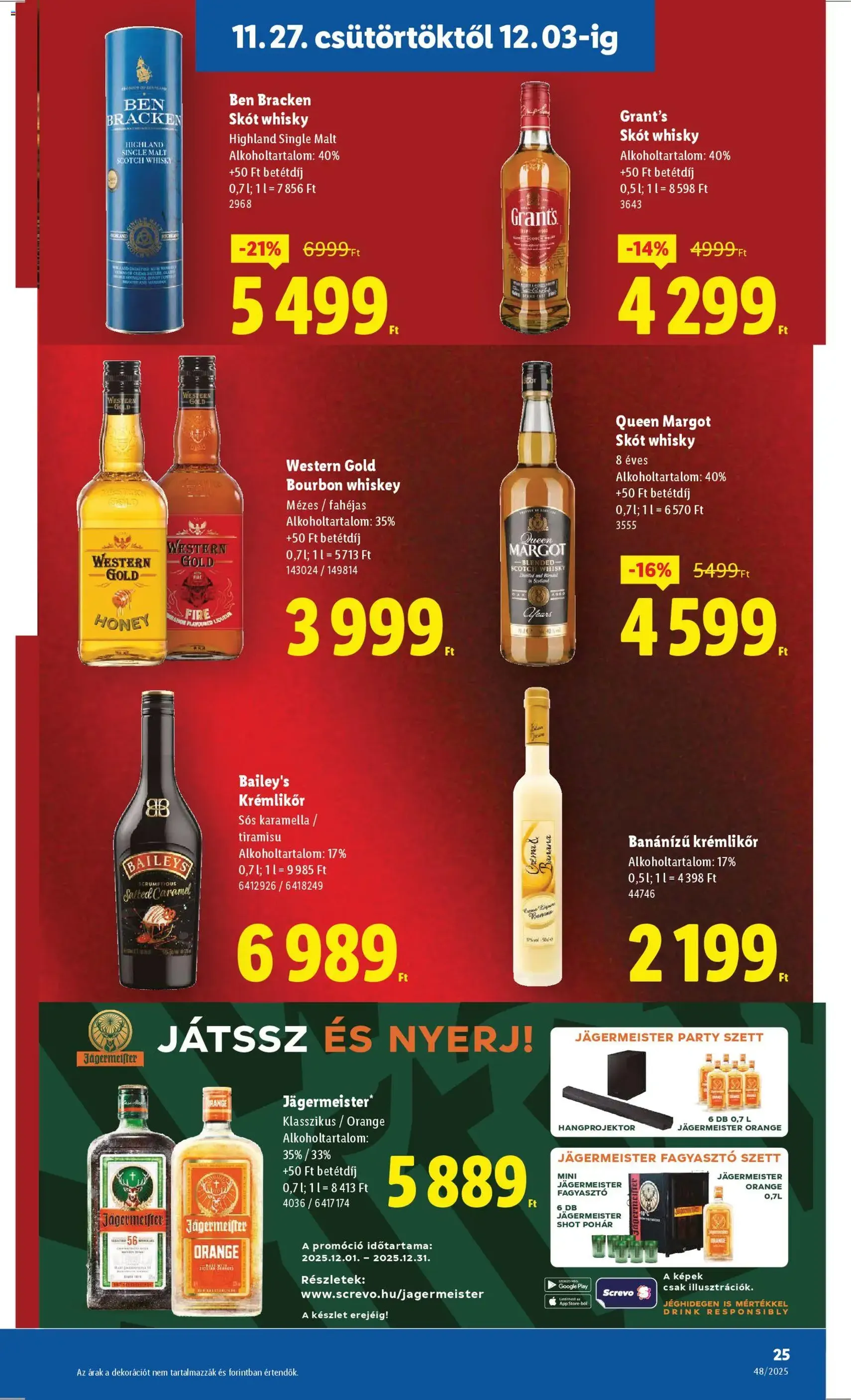 Lidl Akciós újság - 2025.11.27. érvényes szórólap 25 oldal 68 oldalból