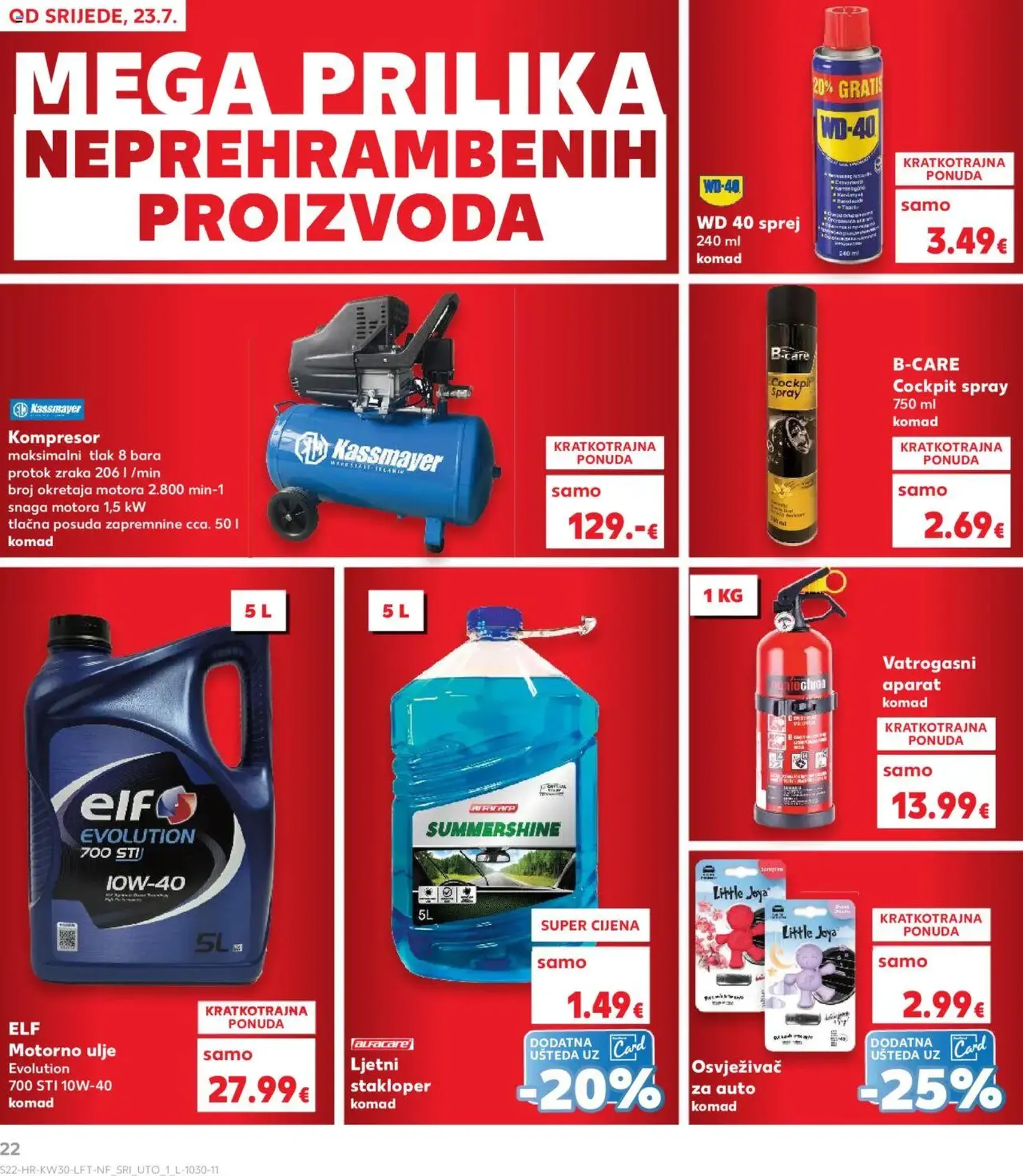 Kaufland HR - Split-Ravne njive - 2025.07.23. érvényes szórólap 22 oldal 32 oldalból