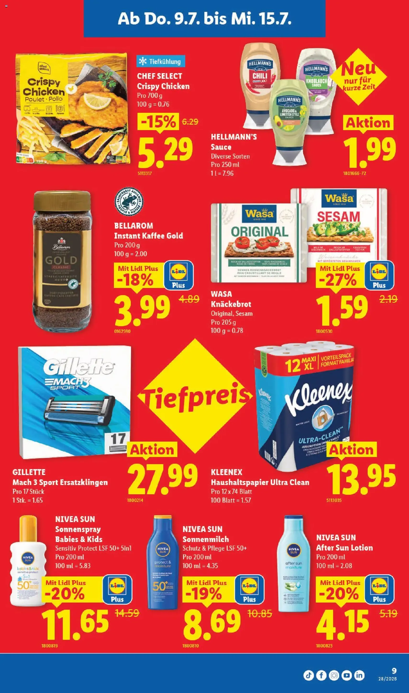 Lidl aktionen - Gültiger Prospekt ab 09.07.2026, Seite 13 von insgesamt 36