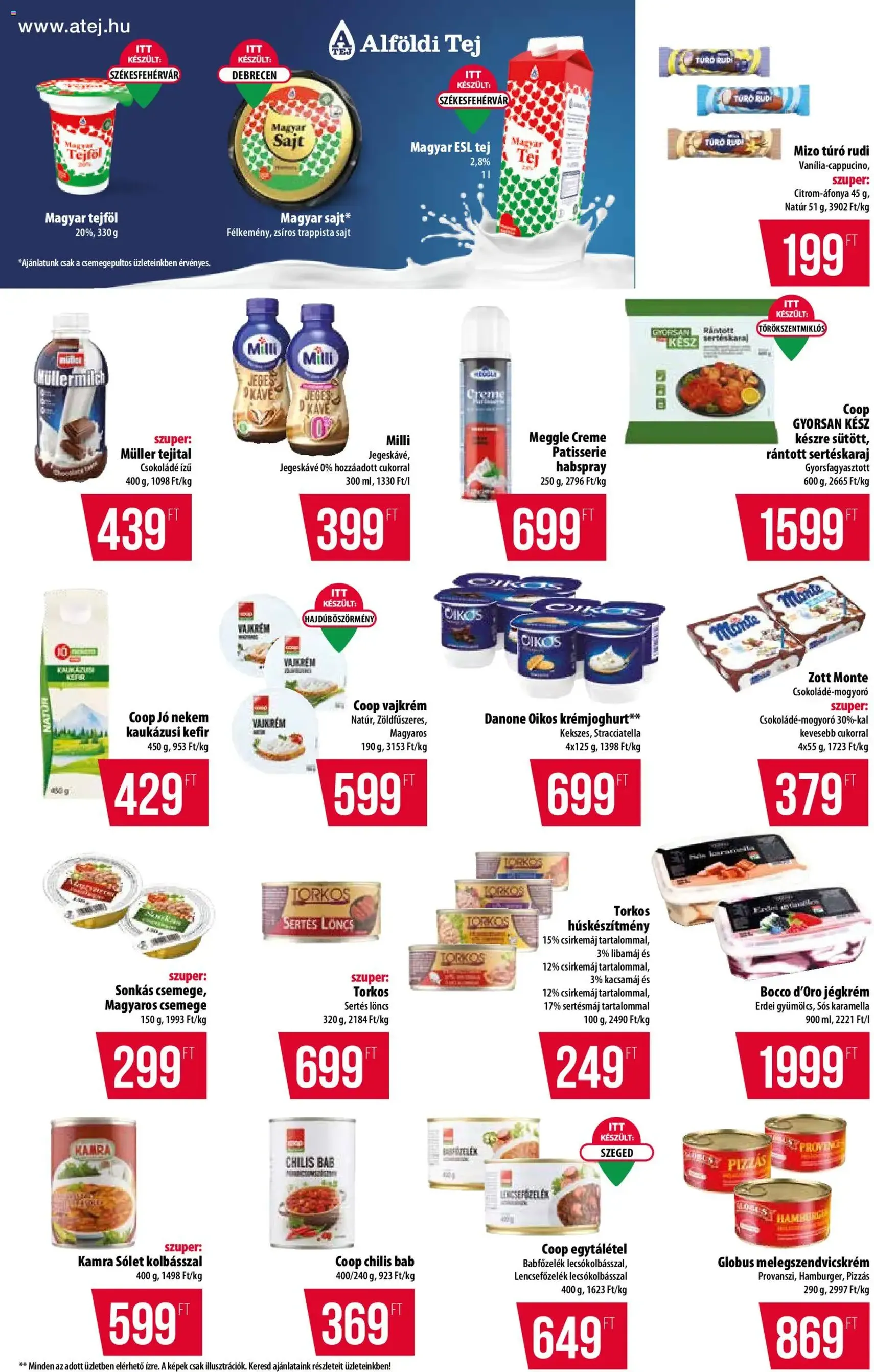 COOP akciós újság - 2026.08.06. érvényes szórólap 6 oldal 12 oldalból