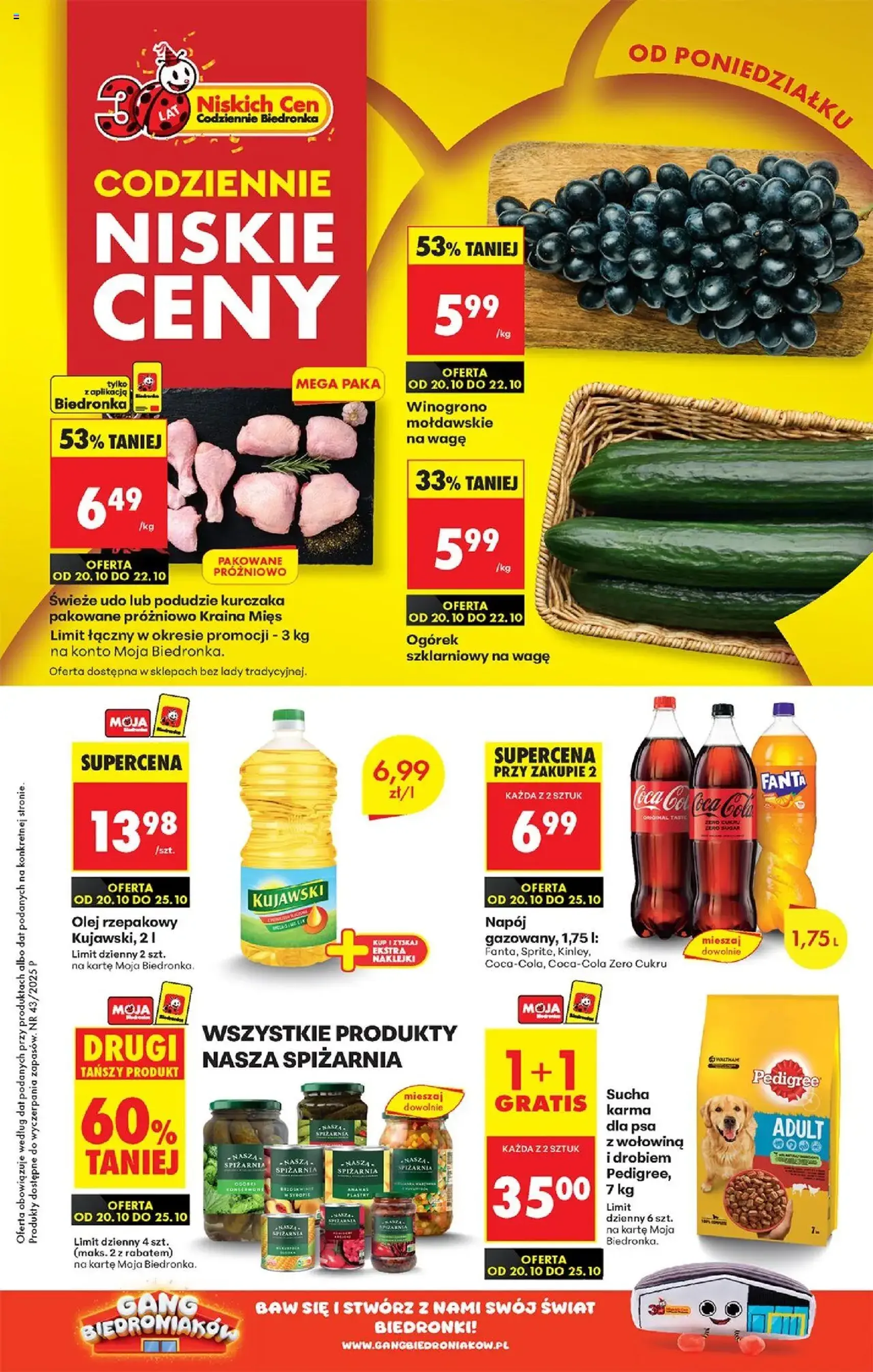 Biedronka gazetka - ważny gazetka od 20.10.2025 strona 1 z 86 Biedronka gazetka - ważny gazetka od 20.10.2025 strona 1 z 86