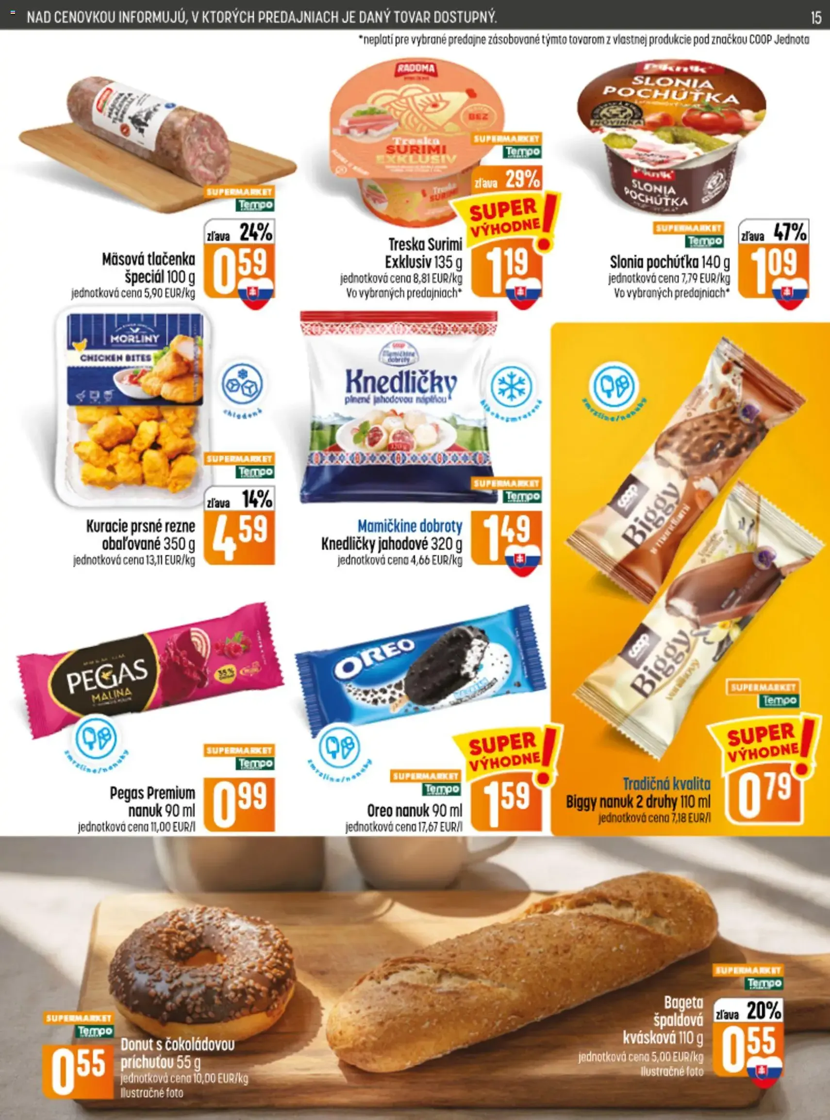 COOP Jednota leták - platný leták od 17.09.2026 strana 15 z 28