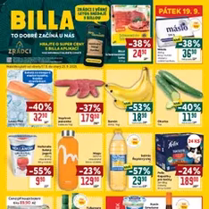 Billa Velký leták - náhled letáku platný od 17.09.2025