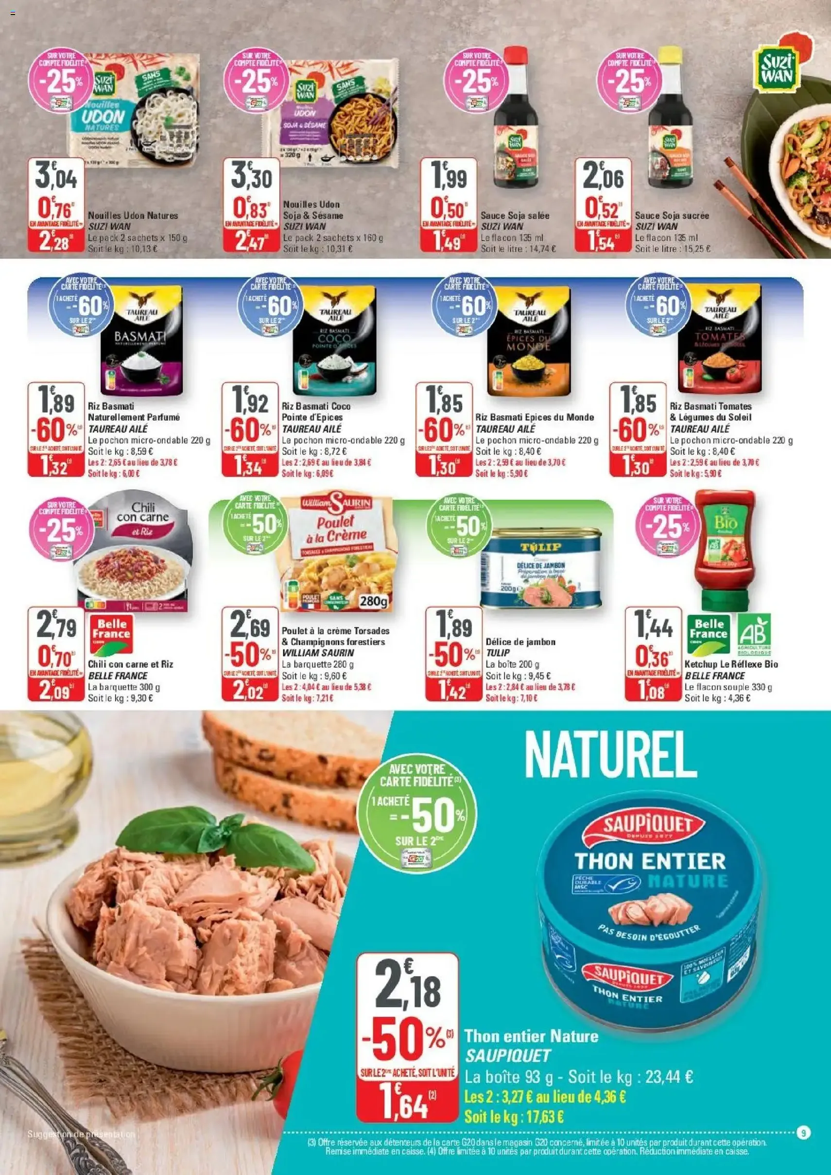 G20 Supermarchés catalogue - brochure valable à partir du 21/10/2026, page 9 sur 20