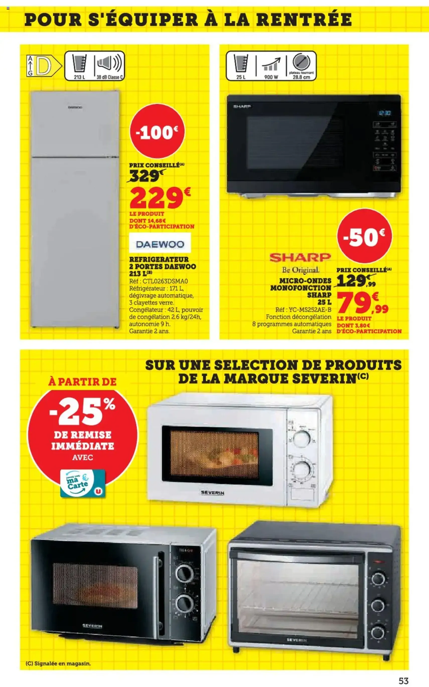 Hyper U catalogue - brochure valable à partir du 12/08/2025, page 53 sur 96 Hyper U catalogue - brochure valable à partir du 12/08/2025, page 53 sur 96