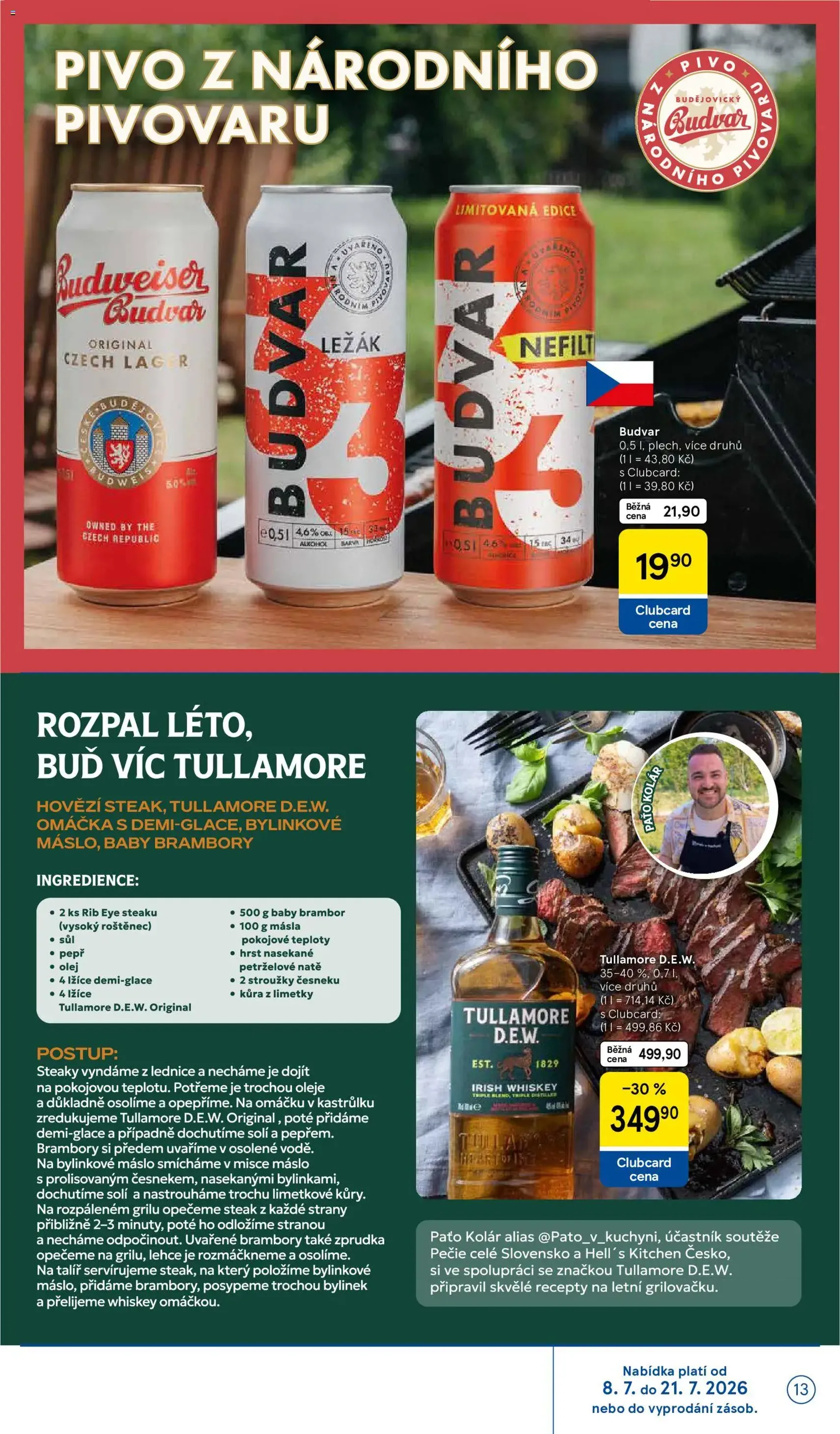 Tesco leták - Hypermarket - platný leták od 08.07.2026 strana 13 z 36