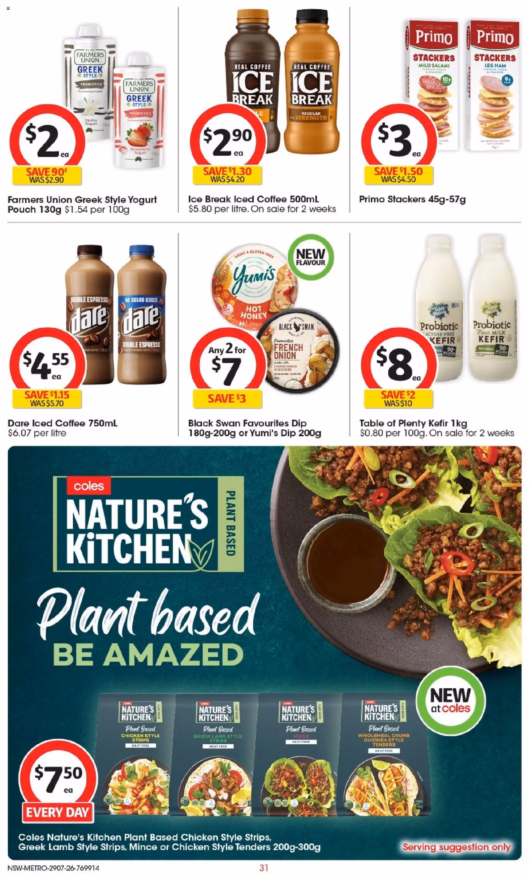 Coles catalogue - valid flyer from 29/07/2026, page 31 of 46