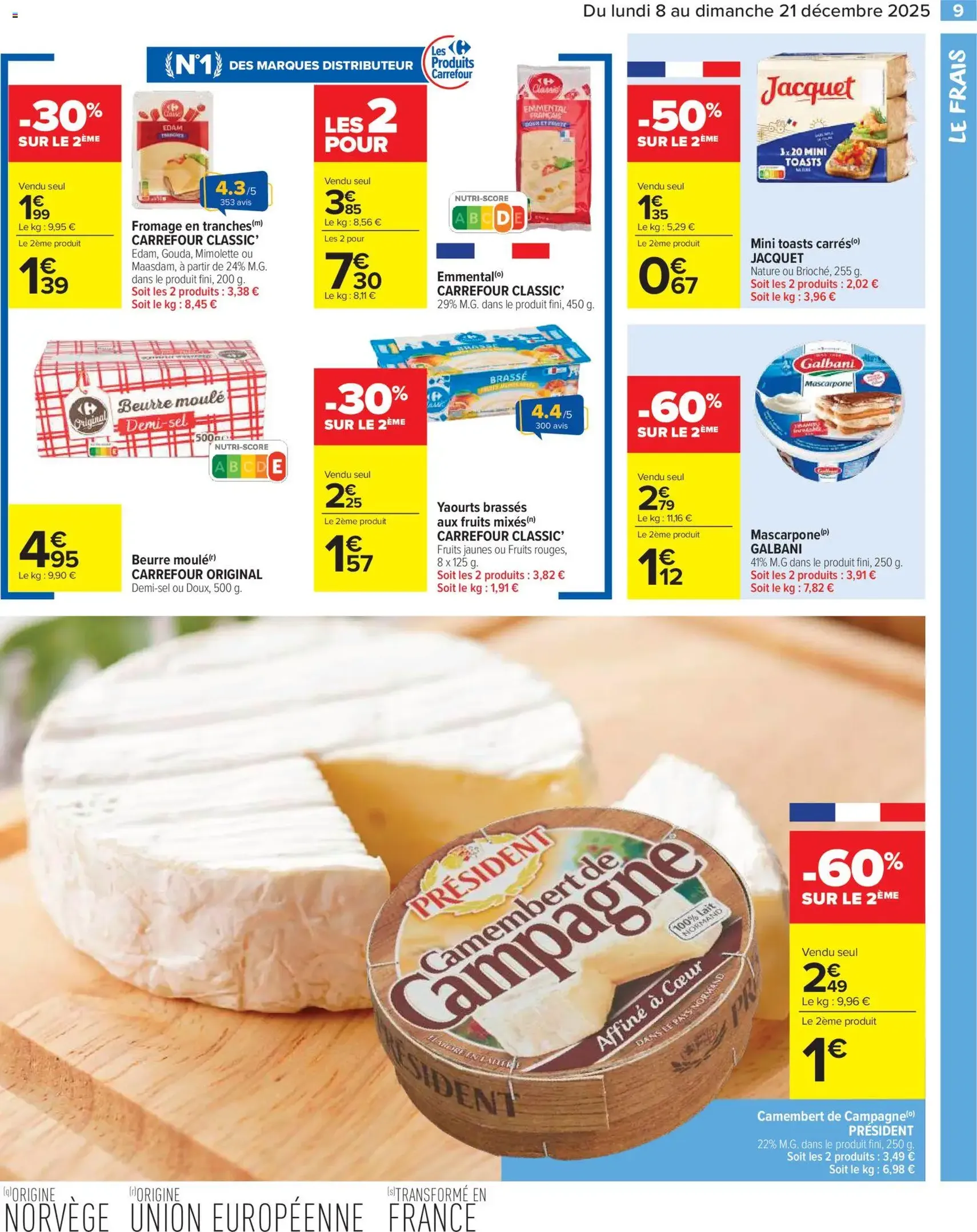 Carrefour Market catalogue semaine 50 - brochure valable à partir du 08/12/2025, page 11 sur 24