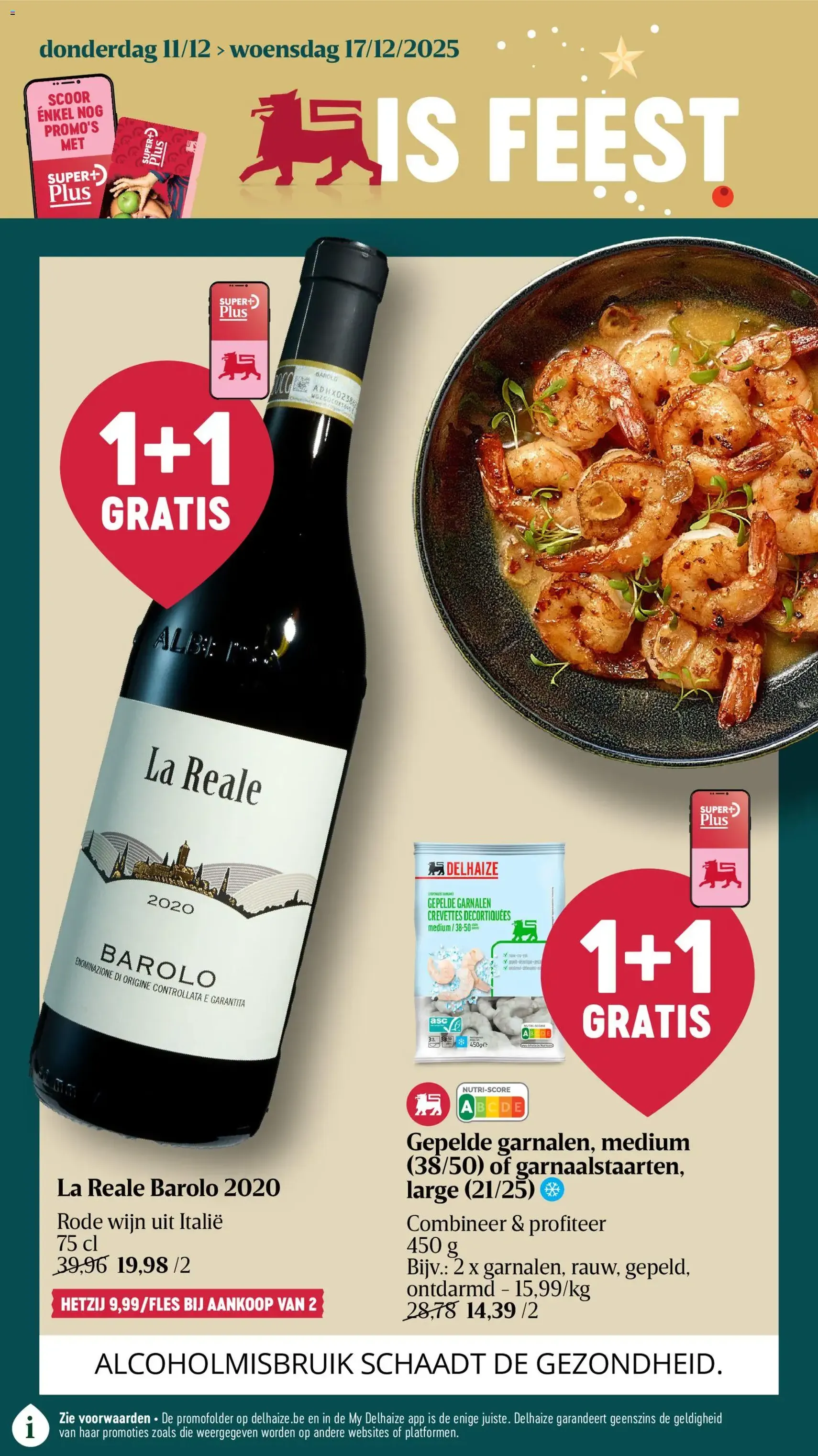 Delhaize folder week 50 - geldige folder vanaf 11/12/2025 pagina 1 van 62