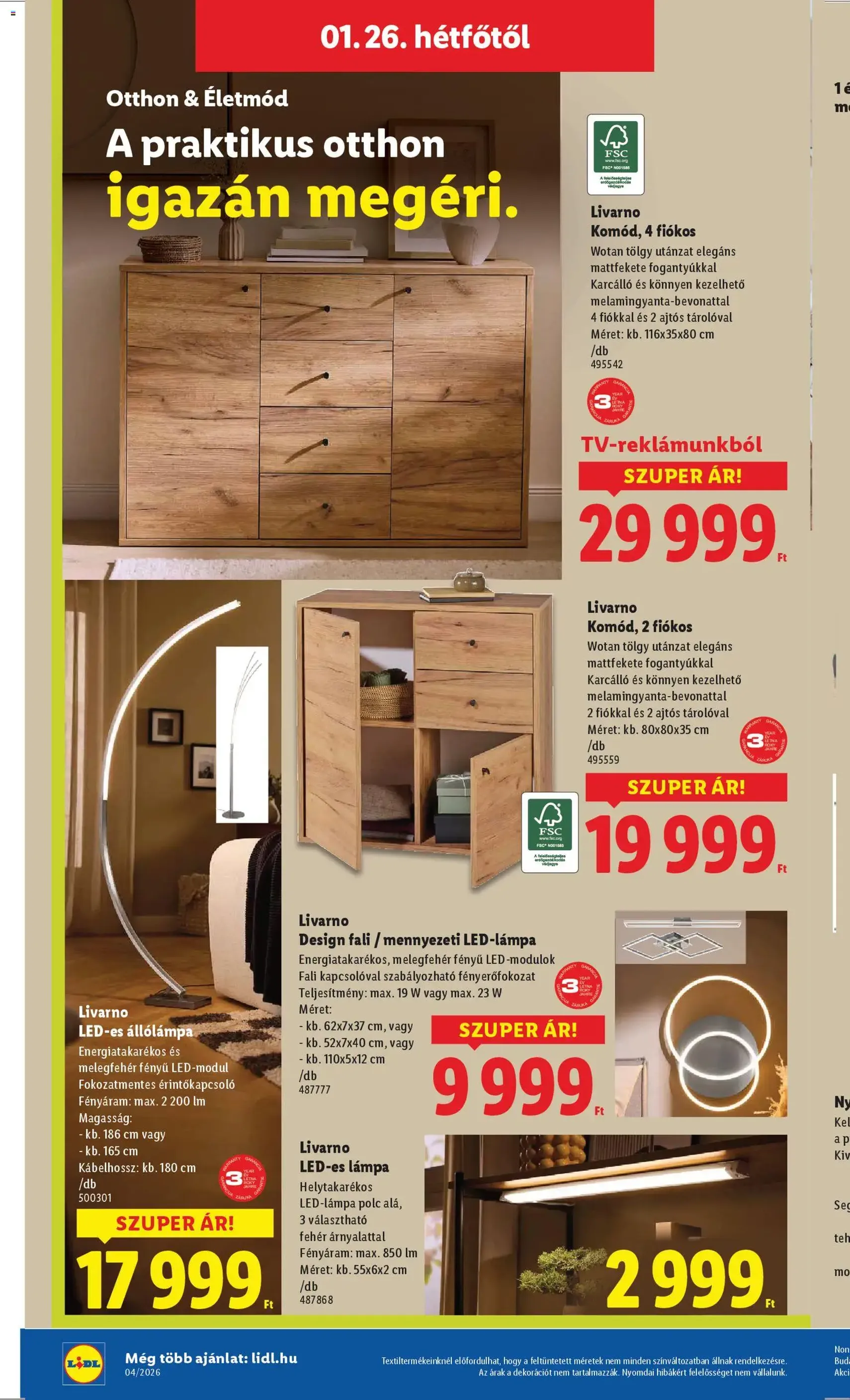 Lidl Akciós újság - 2026.01.22. érvényes szórólap 38 oldal 58 oldalból