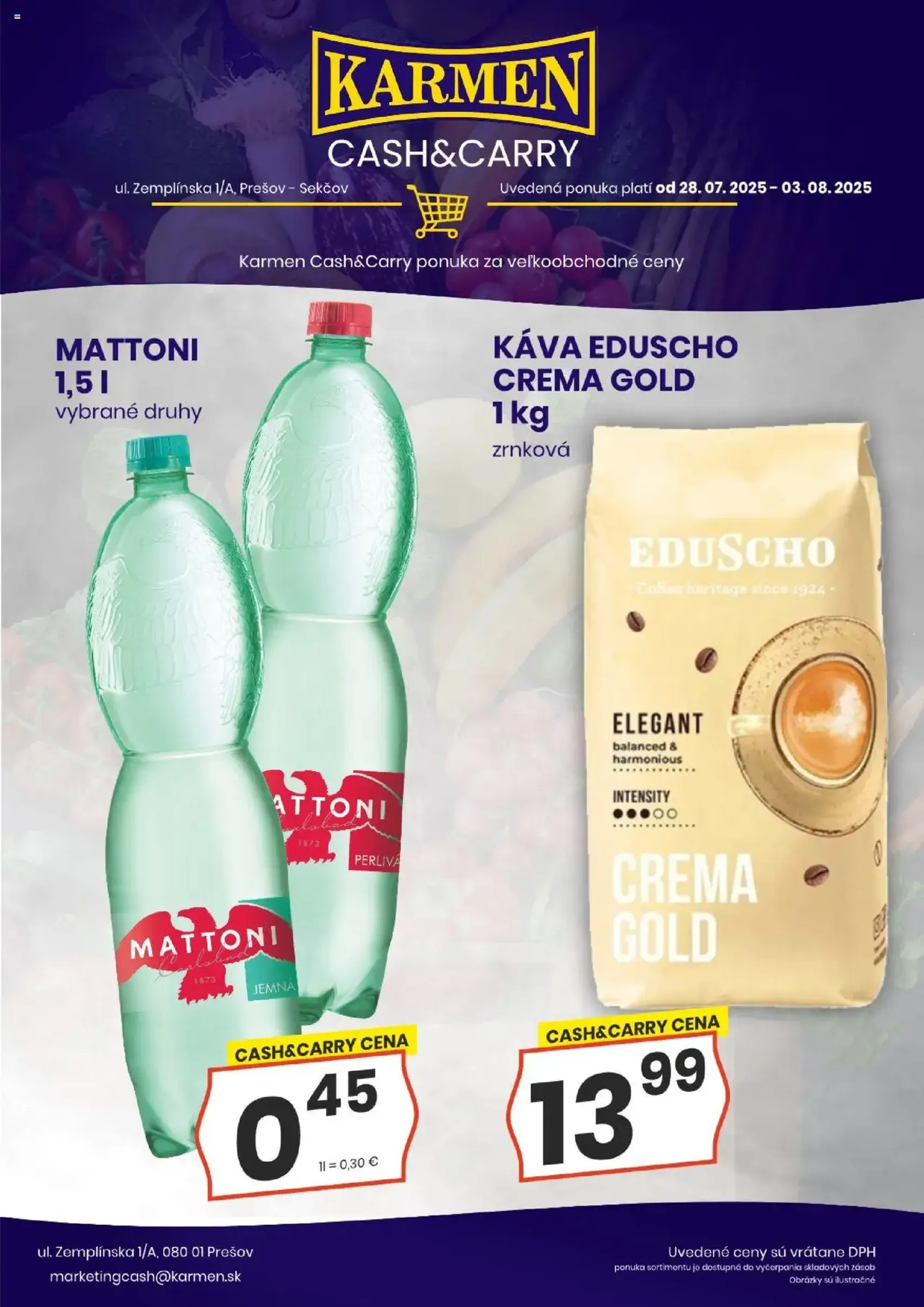 KARMEN CBA leták - platný leták od 28.07.2025 strana 5 z 8
