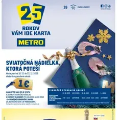Metro Maloobchod - náhľad letáku platný od 10.12.2025