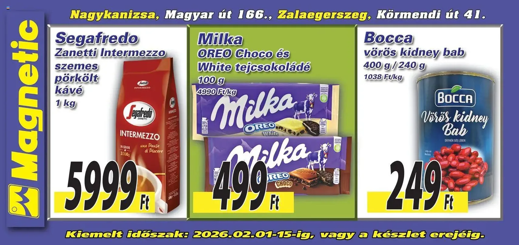 Magnetic - Óriásplakátok - 2026.02.01. érvényes szórólap 6 oldal 6 oldalból