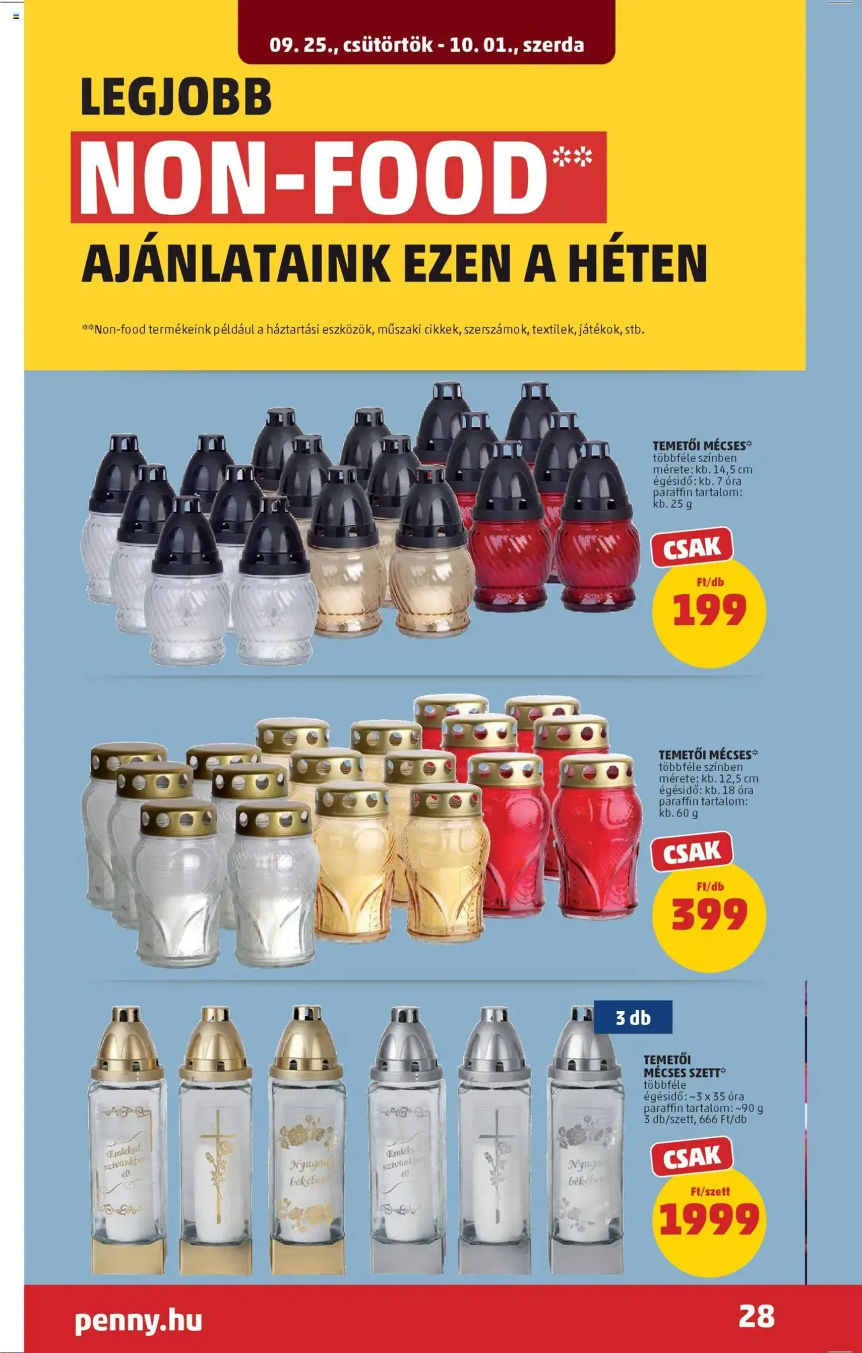 PENNY Akciós újság - 2025.09.25. érvényes szórólap 32 oldal 37 oldalból