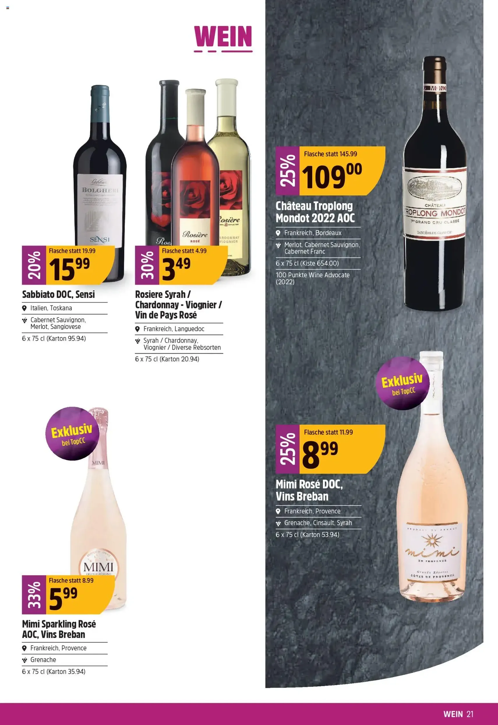 TopCC aktionen - Gültiger Prospekt ab 20.04.2026, Seite 21 von insgesamt 24
